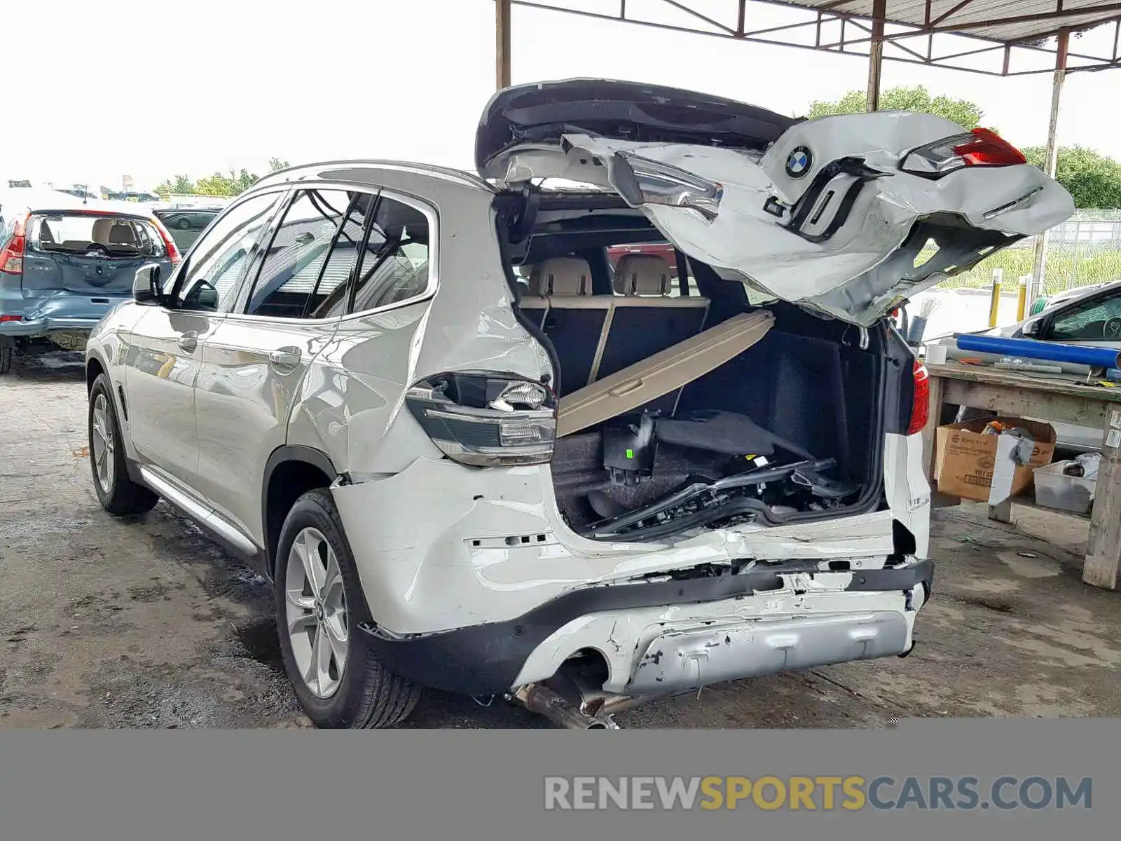 3 Photograph of a damaged car 5UXTR7C57KLF28544 BMW X3 SDRIVE3 2019