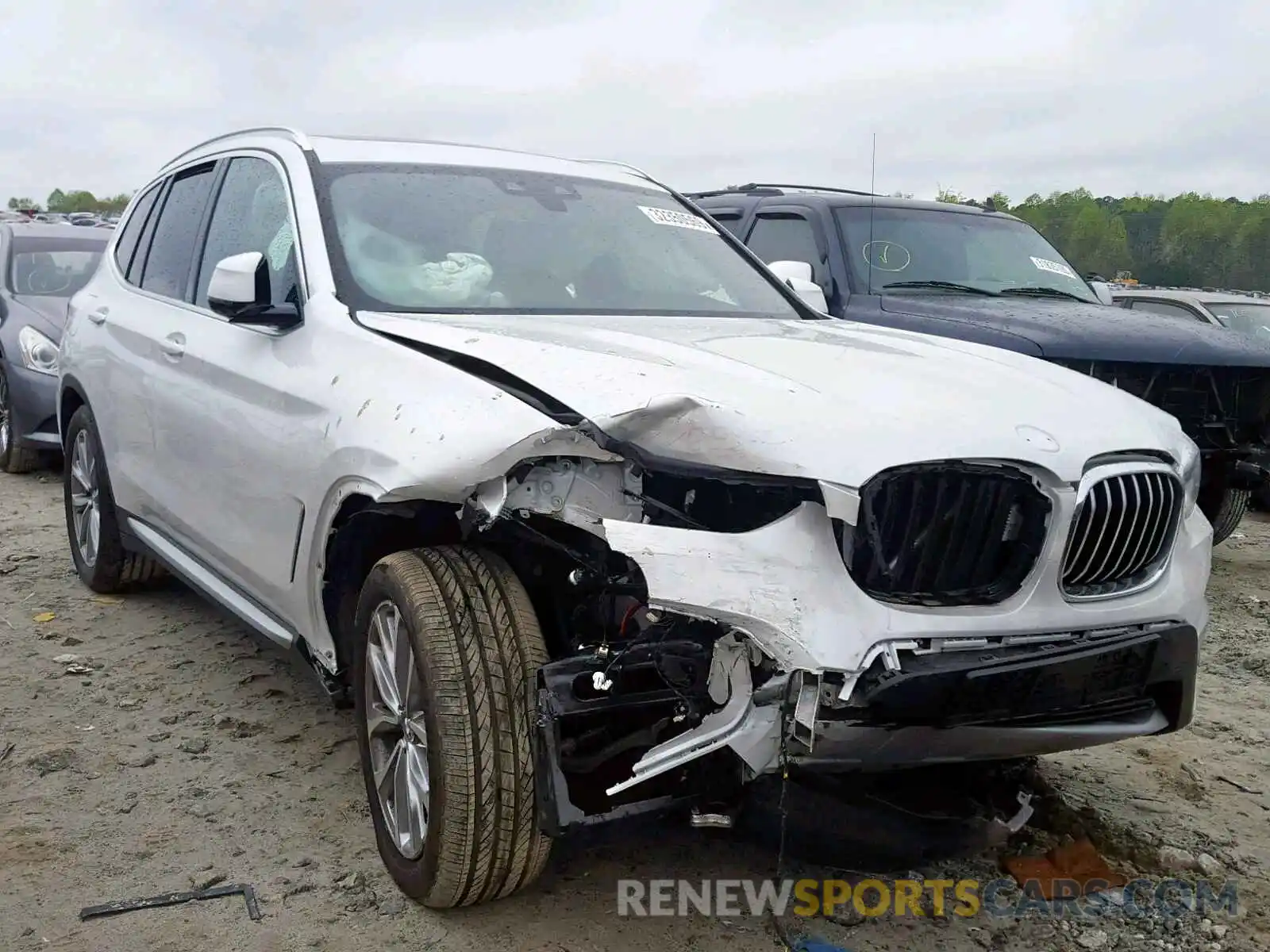 1 Photograph of a damaged car 5UXTR7C59KLE88984 BMW X3 SDRIVE3 2019