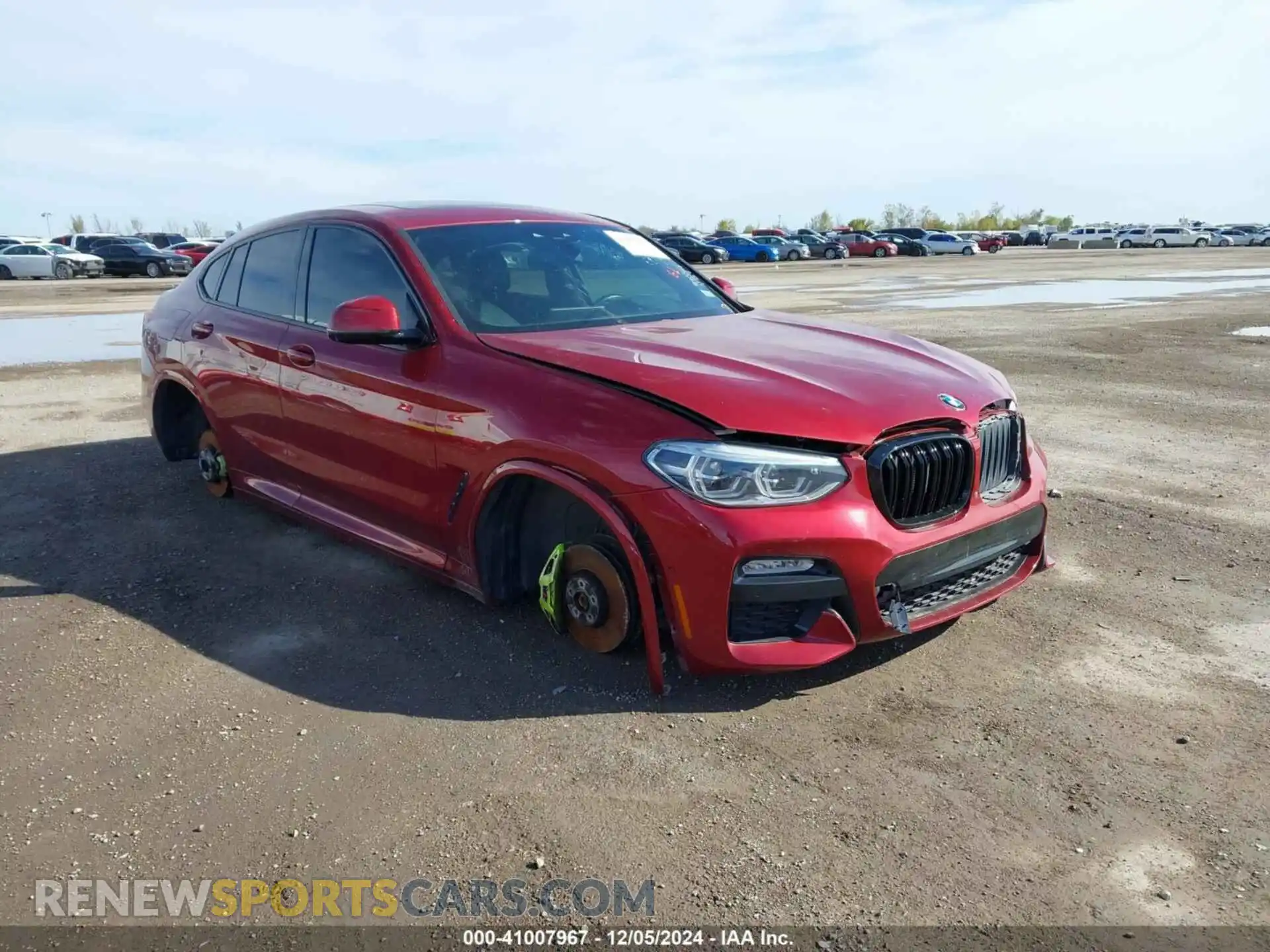 1 Photograph of a damaged car 5UXUJ3C55KLA58616 BMW X4 2019