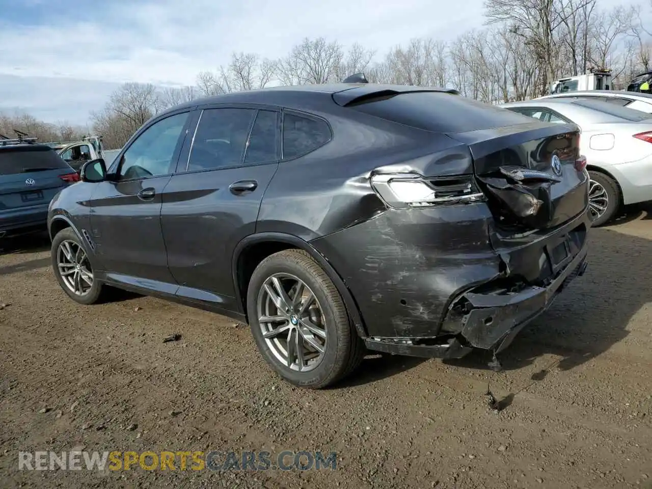 2 Photograph of a damaged car 5UXUJ3C5XKLG55647 BMW X4 2019