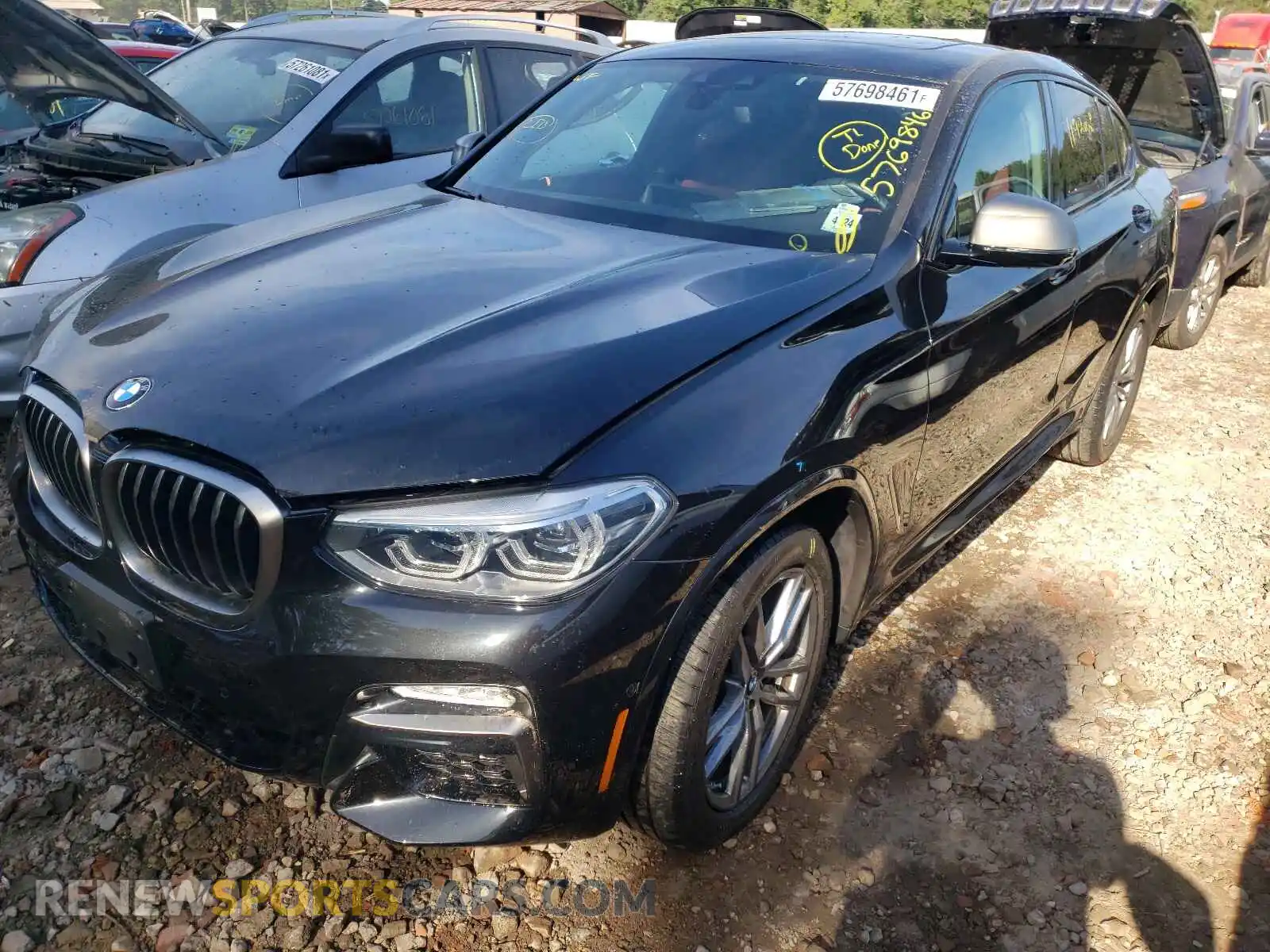 2 Photograph of a damaged car 5UXUJ5C52KLJ64045 BMW X4 2019