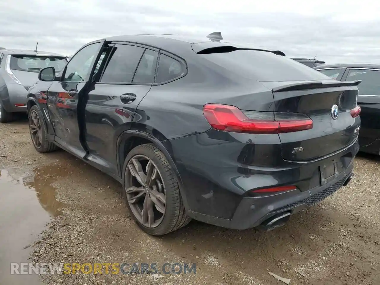 2 fotografías del automóvil dañado 5UXUJ5C57KLJ62677 BMW X4 2019
