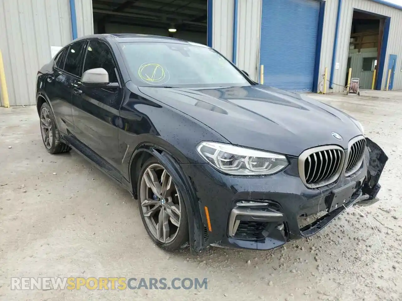 1 Photograph of a damaged car 5UXUJ5C59KLJ63409 BMW X4 2019