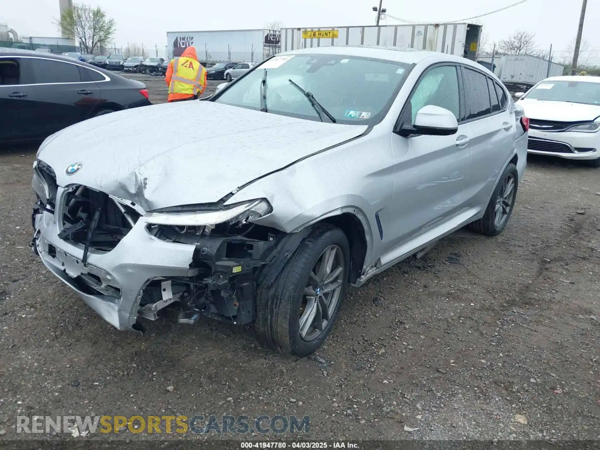 2 fotografías del automóvil dañado 5UX2V1C07L9B75942 BMW X4 2020