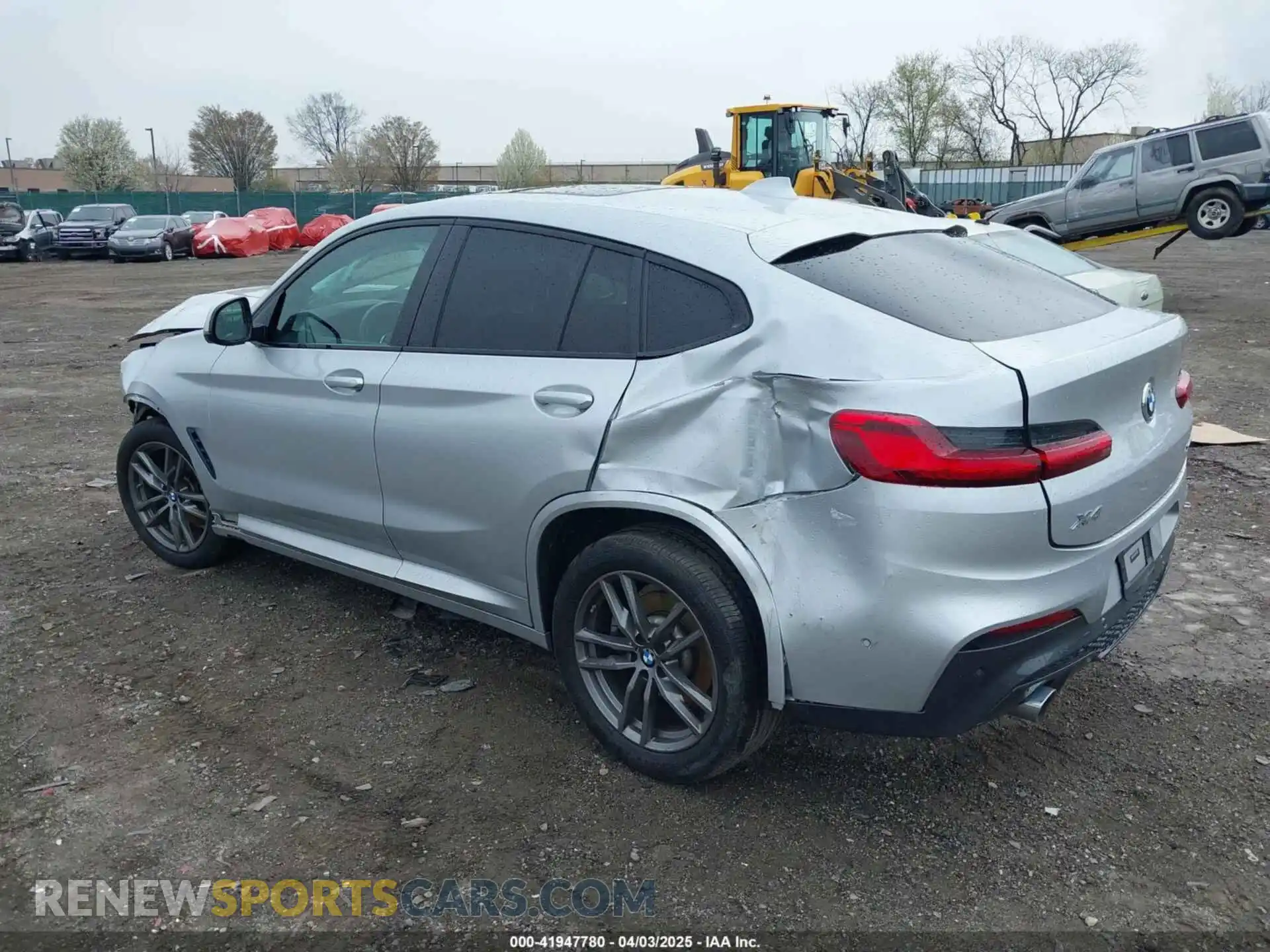 3 fotografías del automóvil dañado 5UX2V1C07L9B75942 BMW X4 2020