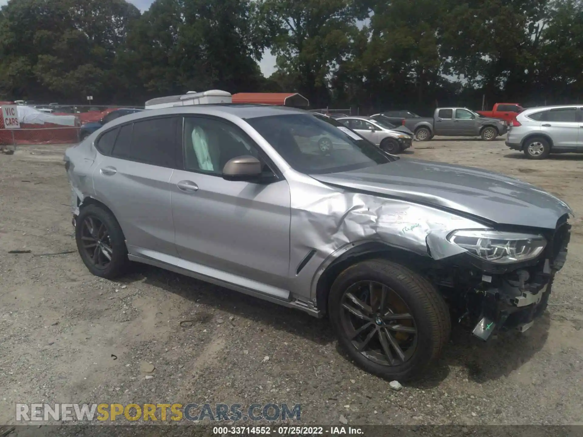 1 Фотография поврежденного автомобиля 5UX2V5C0XL9C01733 BMW X4 2020