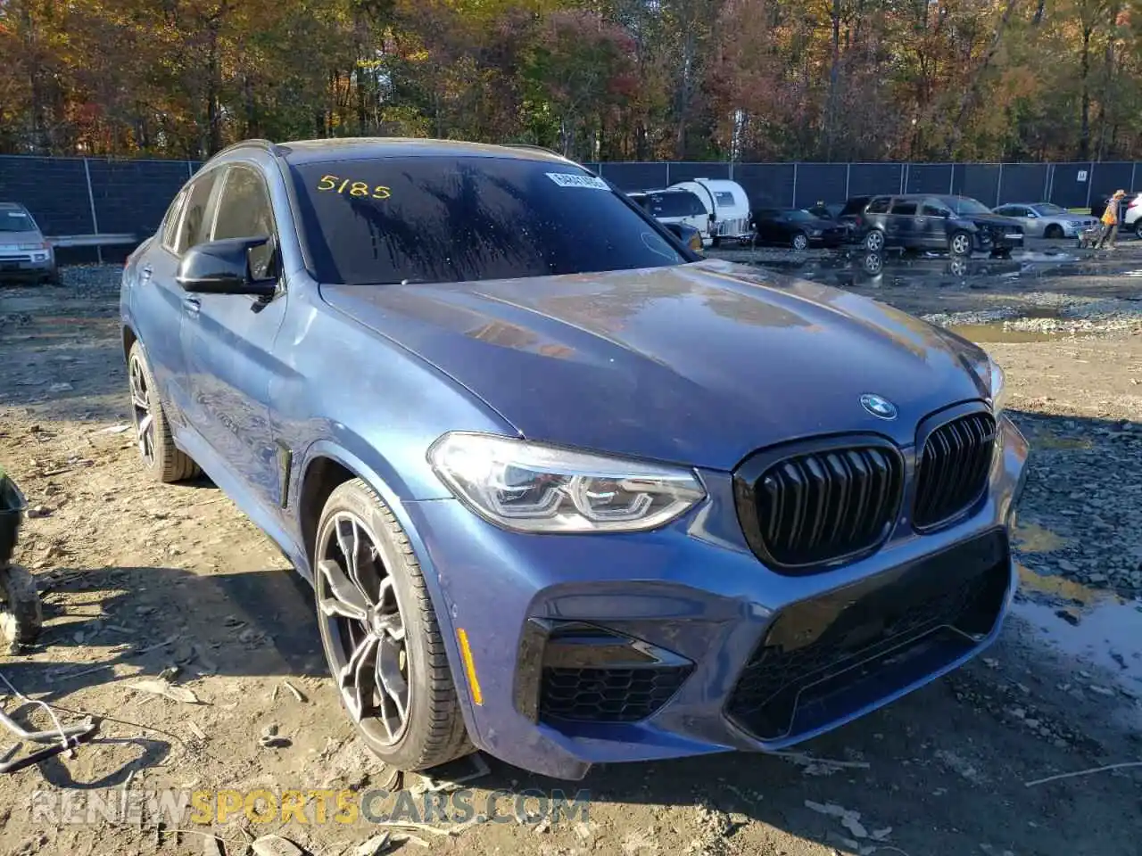 1 Photograph of a damaged car 5YMUJ0C08LLU67171 BMW X4 2020