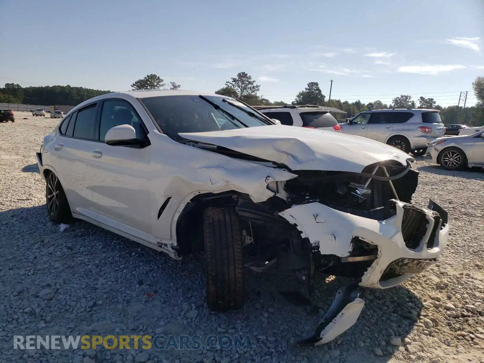 1 Photograph of a damaged car 5UX2V1C03M9E85233 BMW X4 2021
