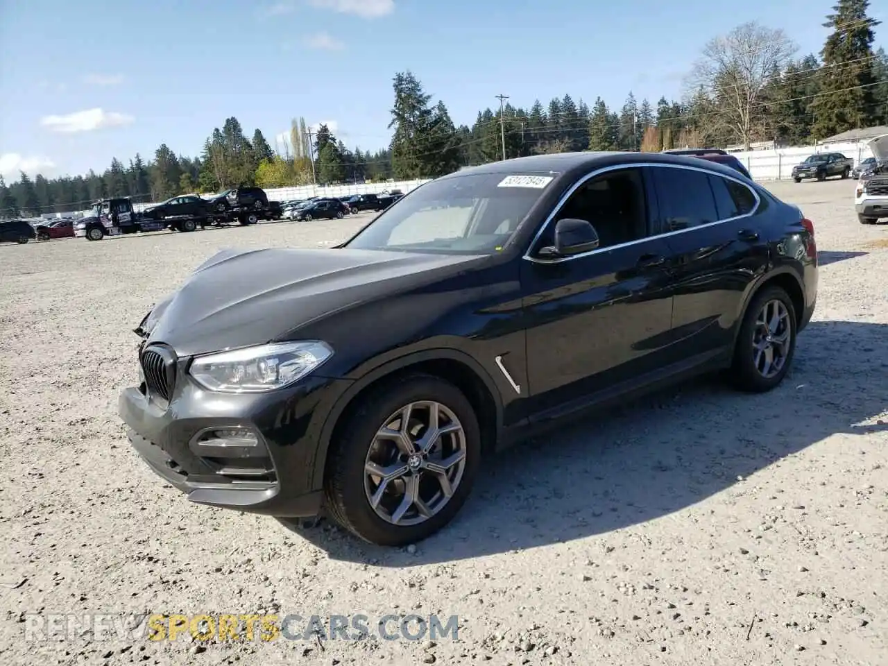 1 Photograph of a damaged car 5UX2V1C07M9G91462 BMW X4 2021