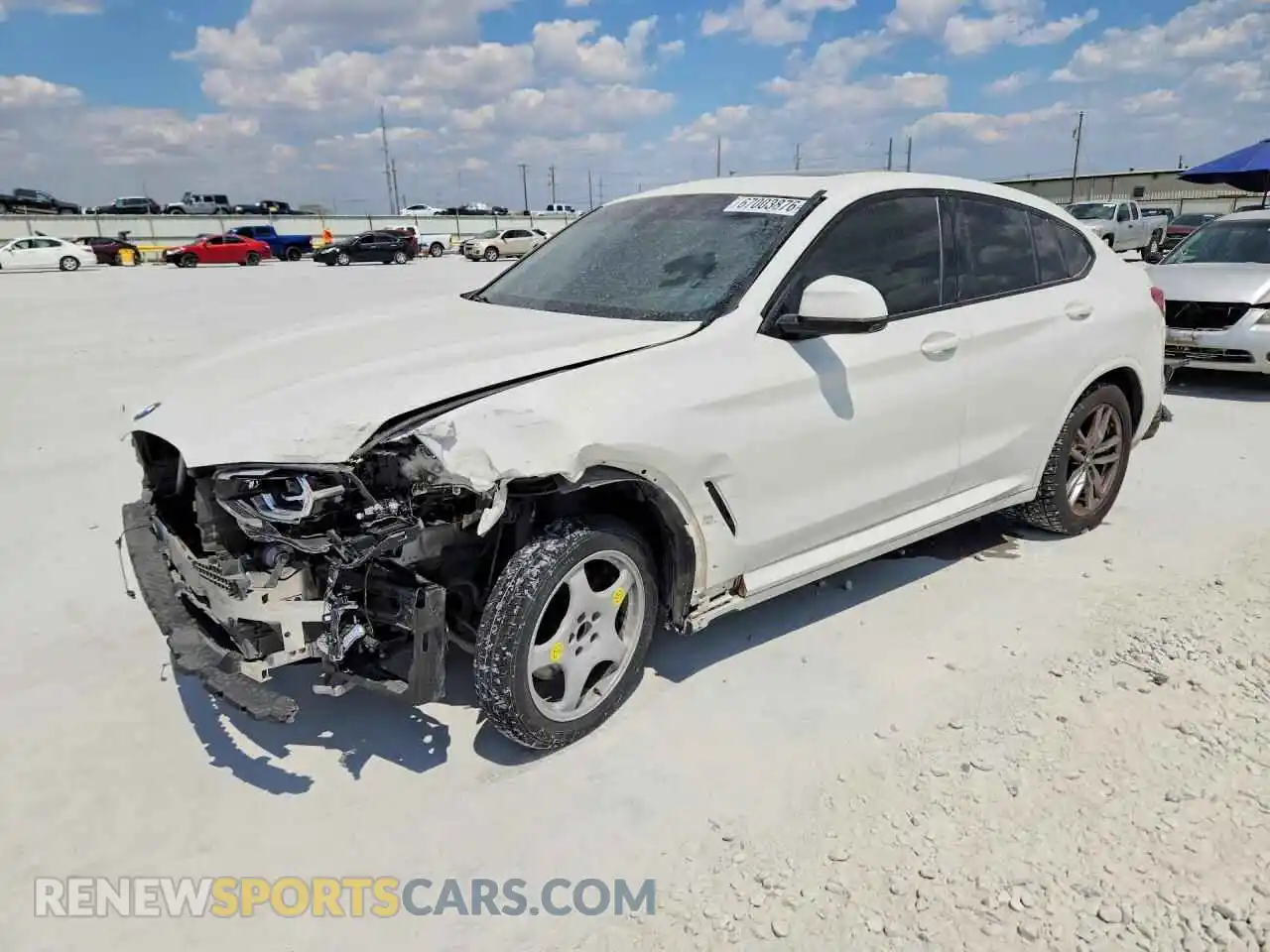 1 fotografías del automóvil dañado 5UX2V1C08M9E99791 BMW X4 2021