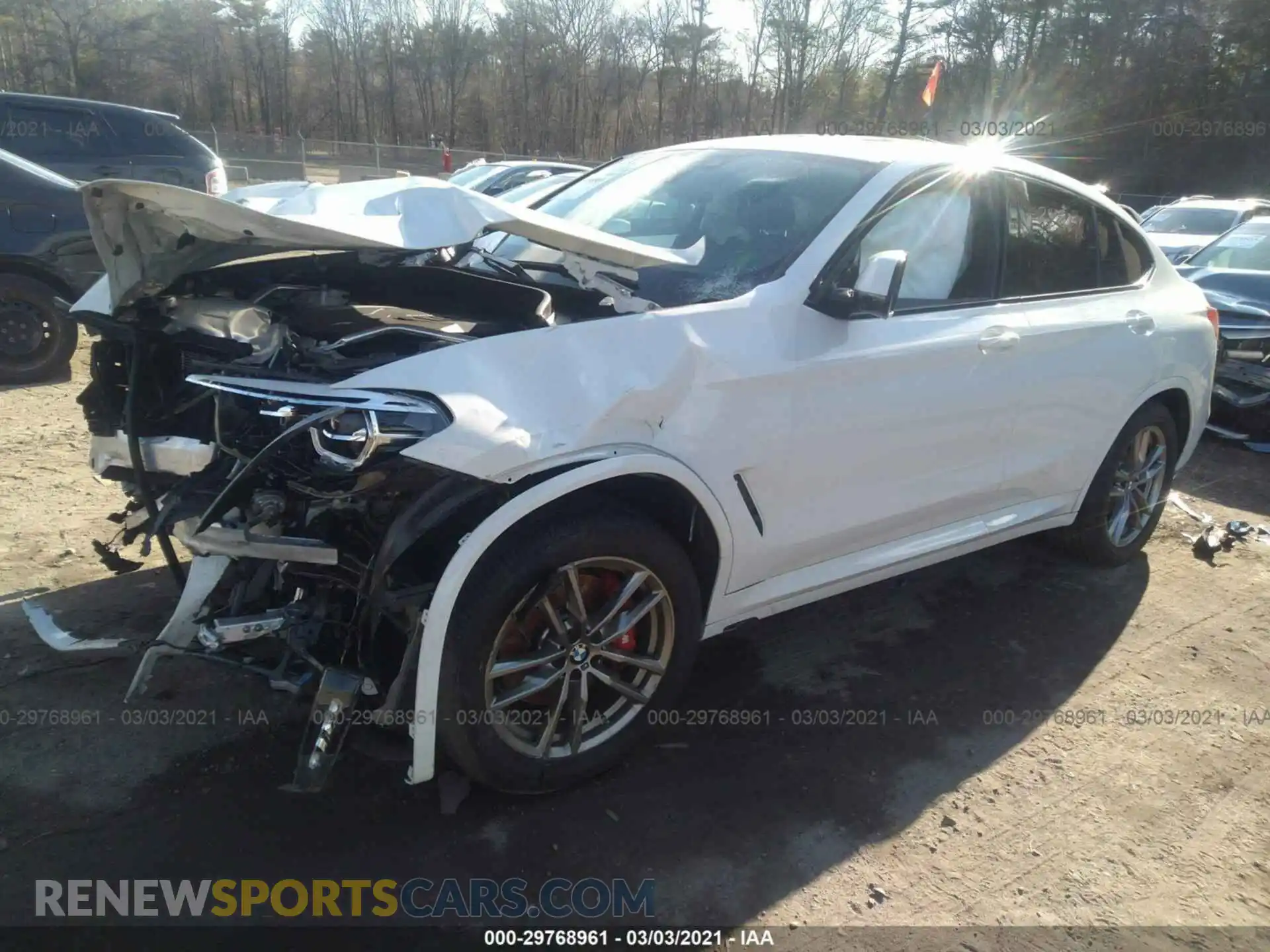 2 Photograph of a damaged car 5UX2V5C03M9F52842 BMW X4 2021