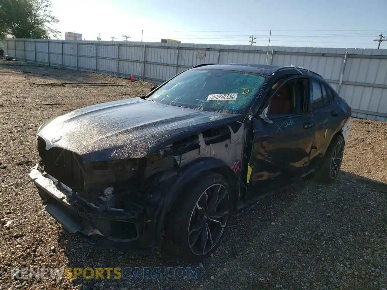 2 Photograph of a damaged car 5YMUJ0C02M9G38353 BMW X4 2021