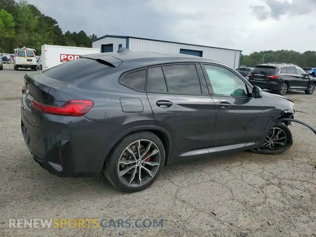 3 Фотография поврежденного автомобиля 5UX33DT02N9J01520 BMW X4 2022