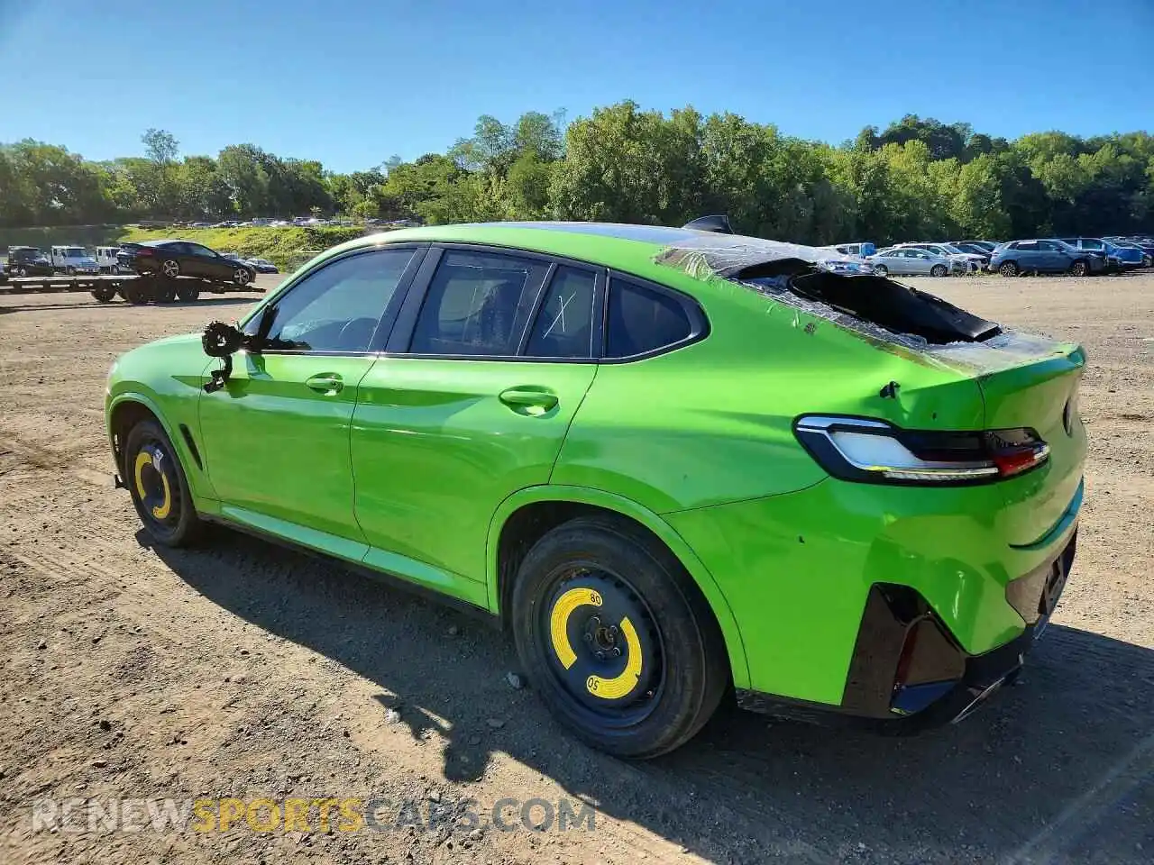 2 Фотография поврежденного автомобиля 5UX33DT06N9M07331 BMW X4 2022