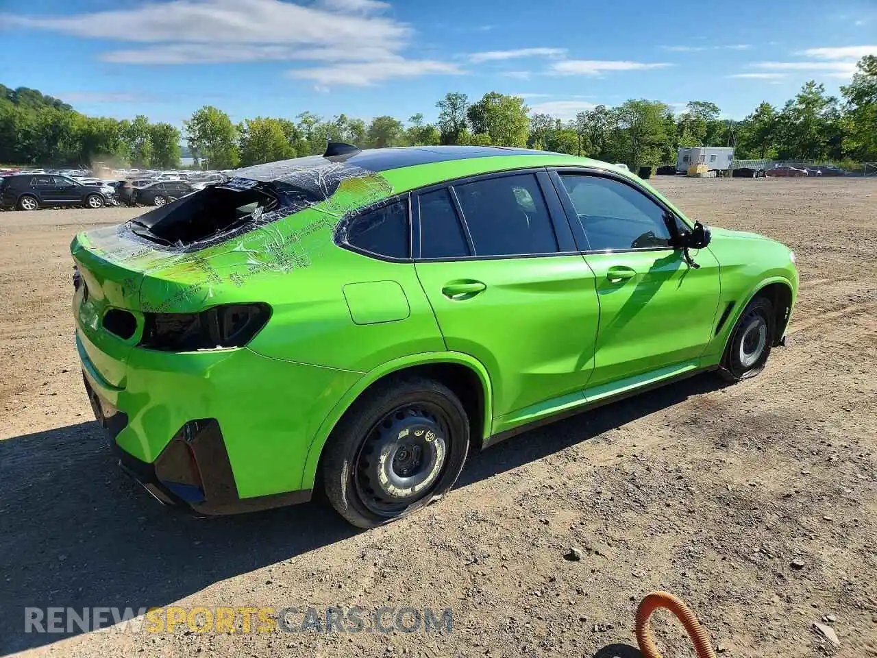 3 Фотография поврежденного автомобиля 5UX33DT06N9M07331 BMW X4 2022