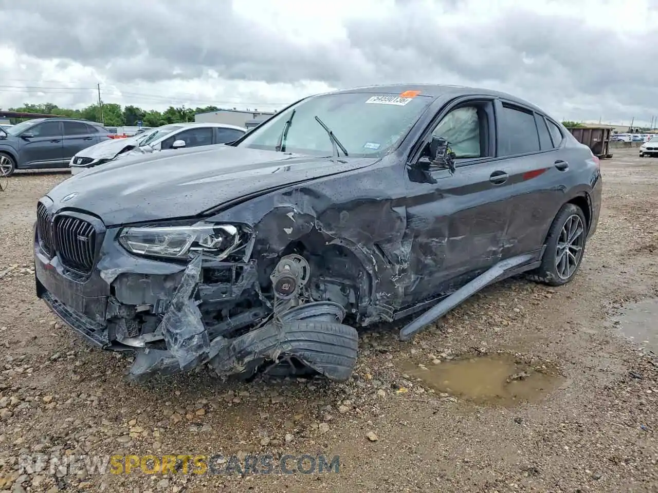 1 fotografías del automóvil dañado 5UX33DT08N9J61897 BMW X4 2022