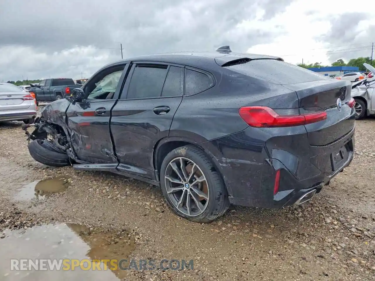 2 fotografías del automóvil dañado 5UX33DT08N9J61897 BMW X4 2022