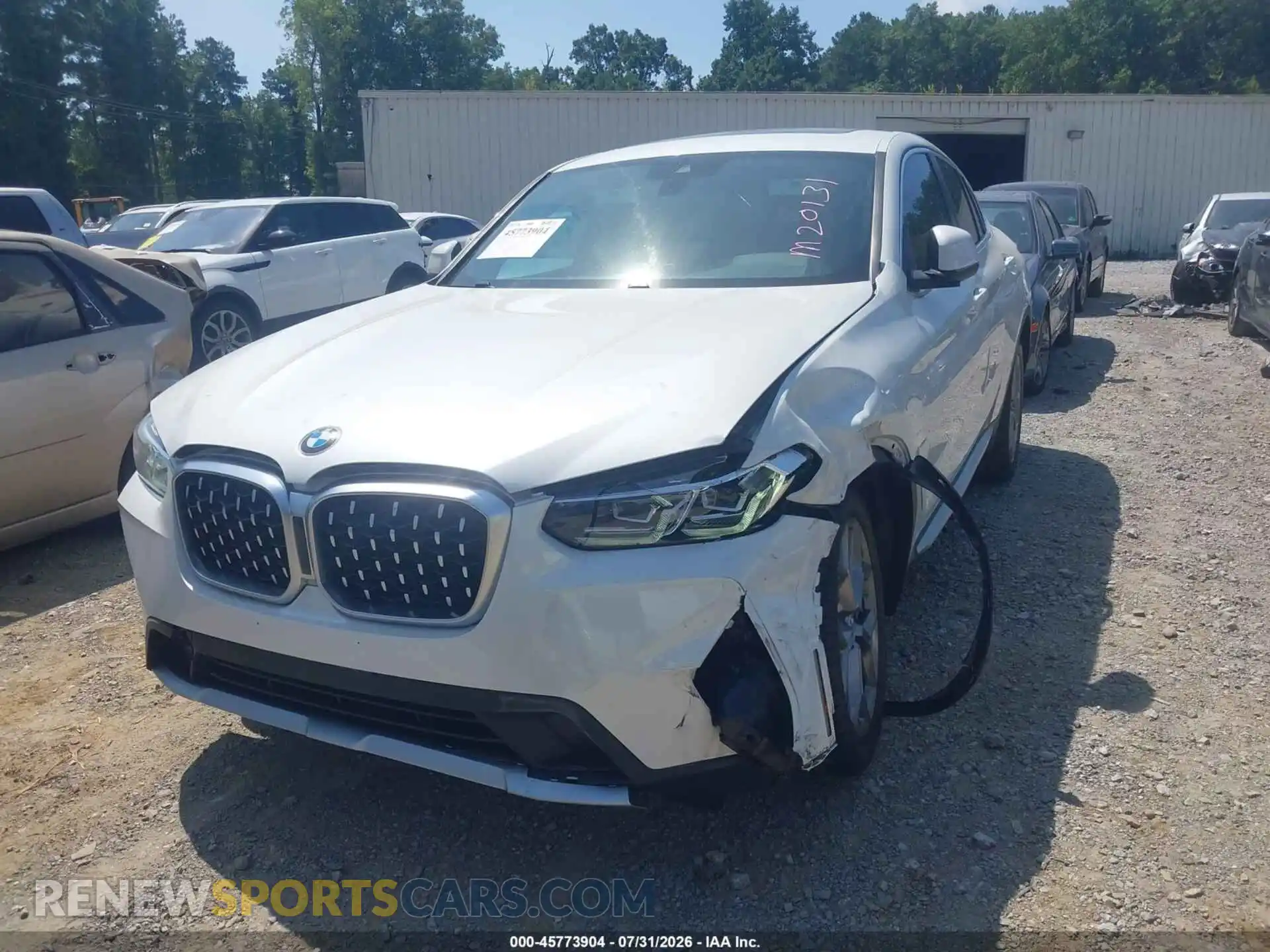 2 Photograph of a damaged car 5UX33DT08N9M20131 BMW X4 2022