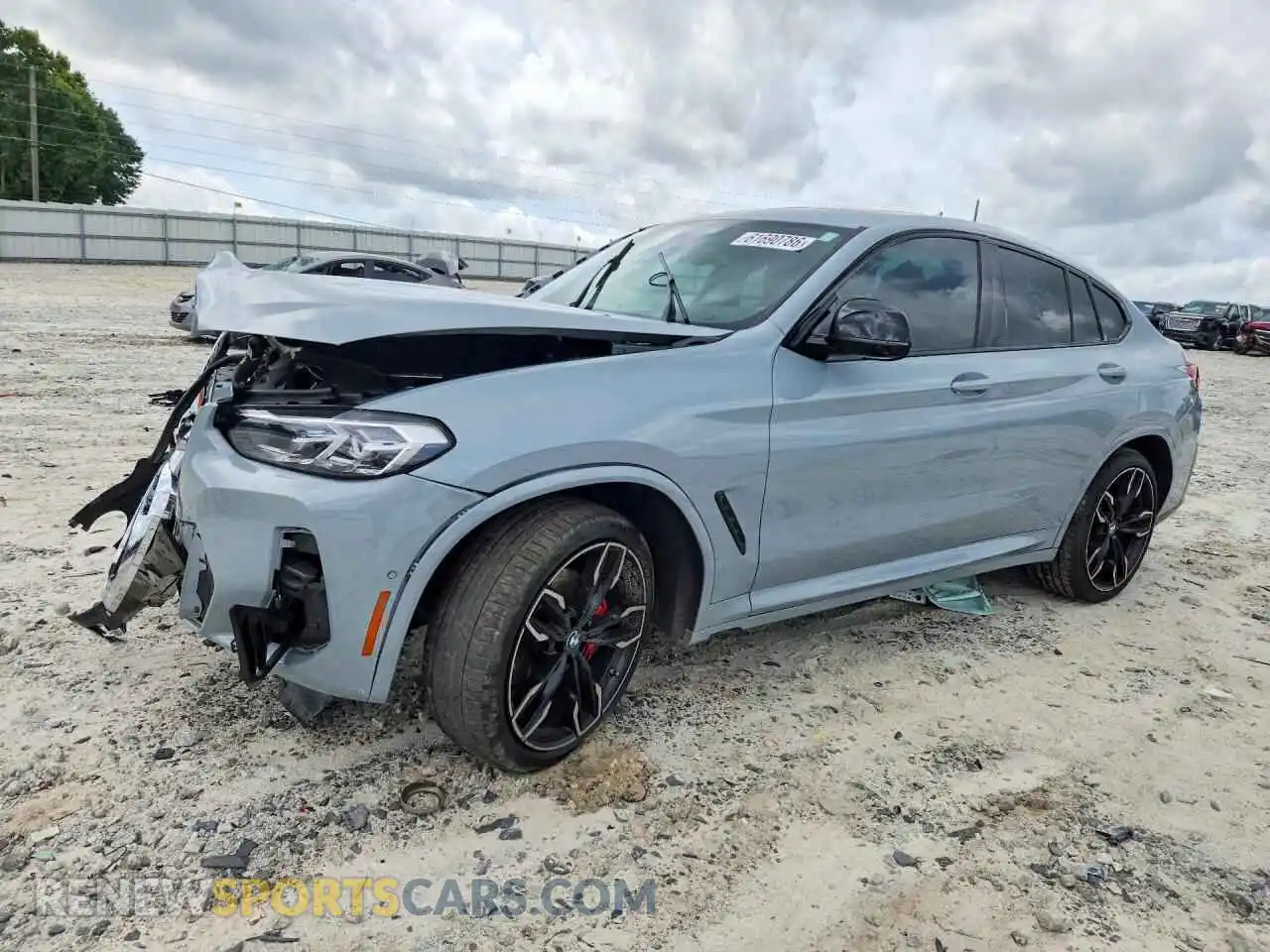 1 Фотография поврежденного автомобиля 5UX43DT03N9L75068 BMW X4 2022