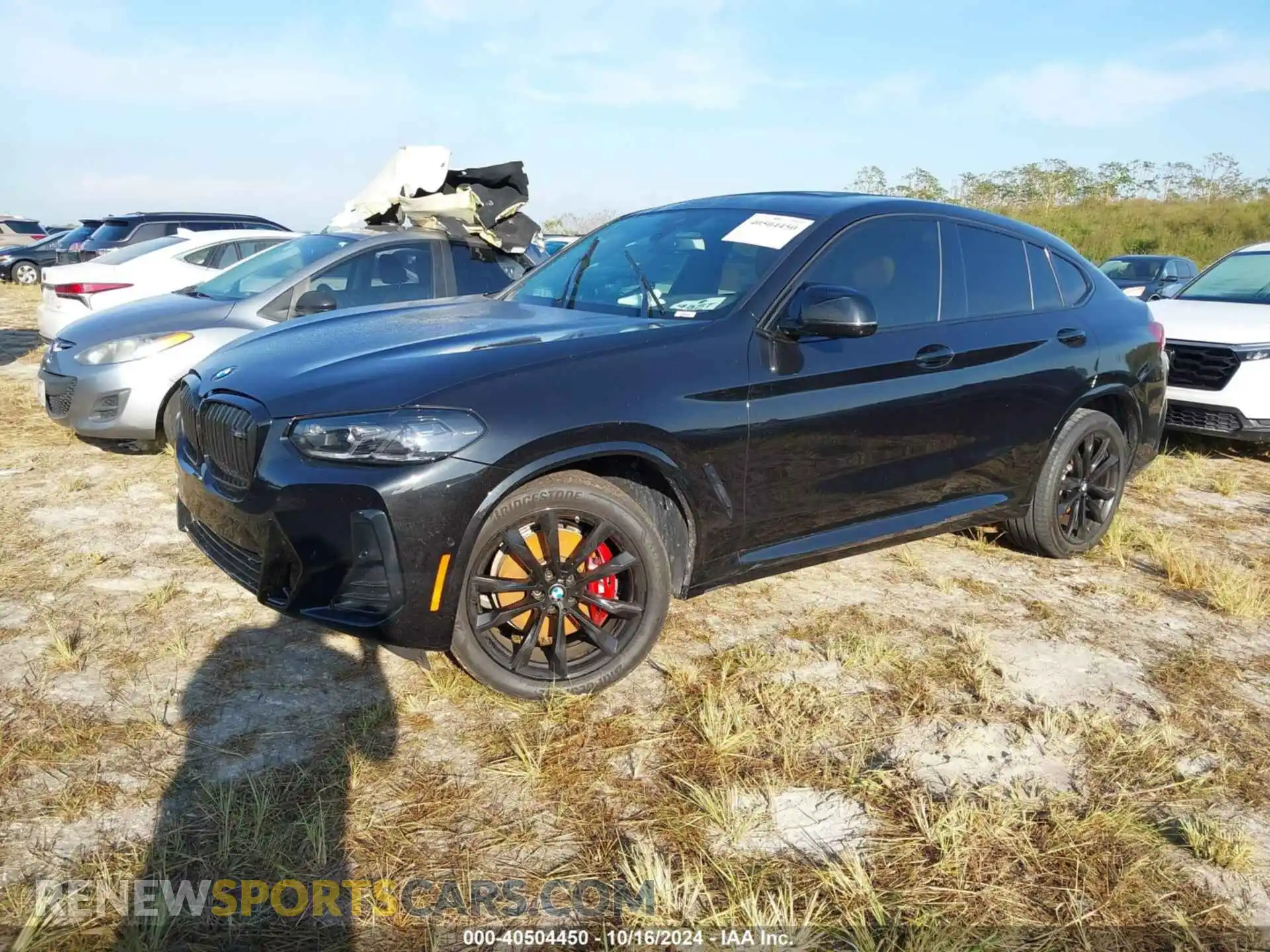 2 Photograph of a damaged car 5UX43DT07N9K41549 BMW X4 2022