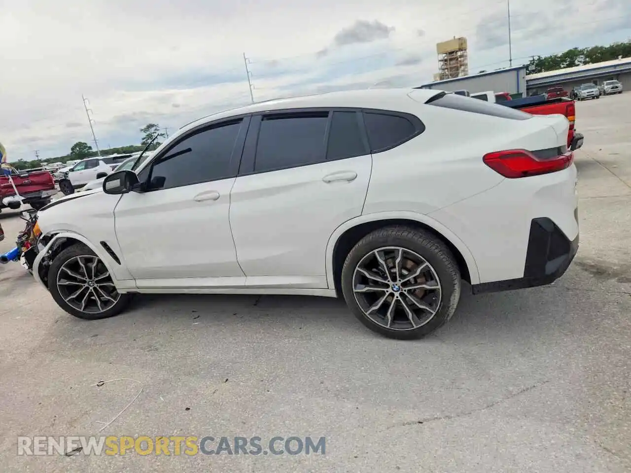 2 fotografías del automóvil dañado 5UX33DT00P9N64873 BMW X4 2023