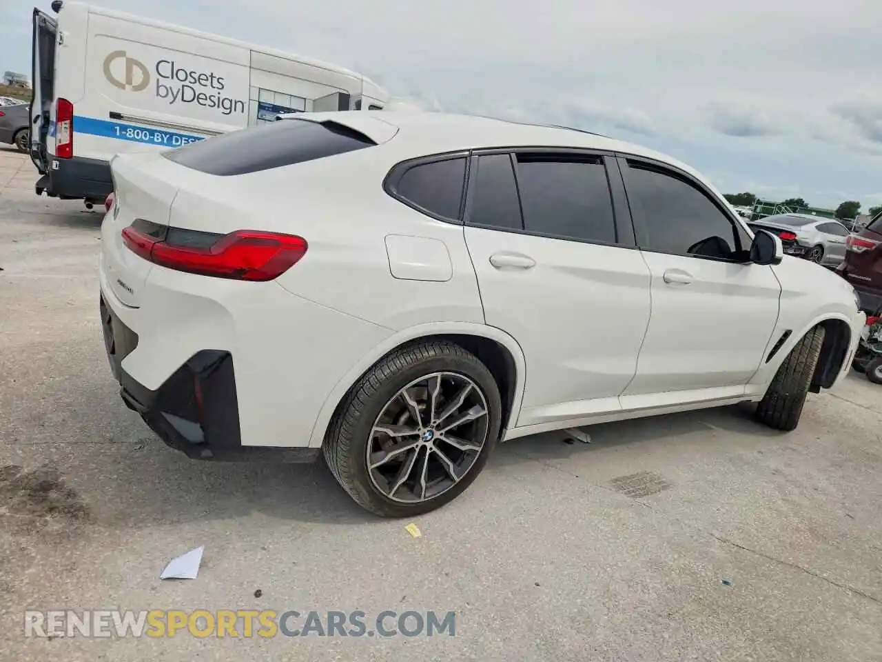 3 fotografías del automóvil dañado 5UX33DT00P9N64873 BMW X4 2023