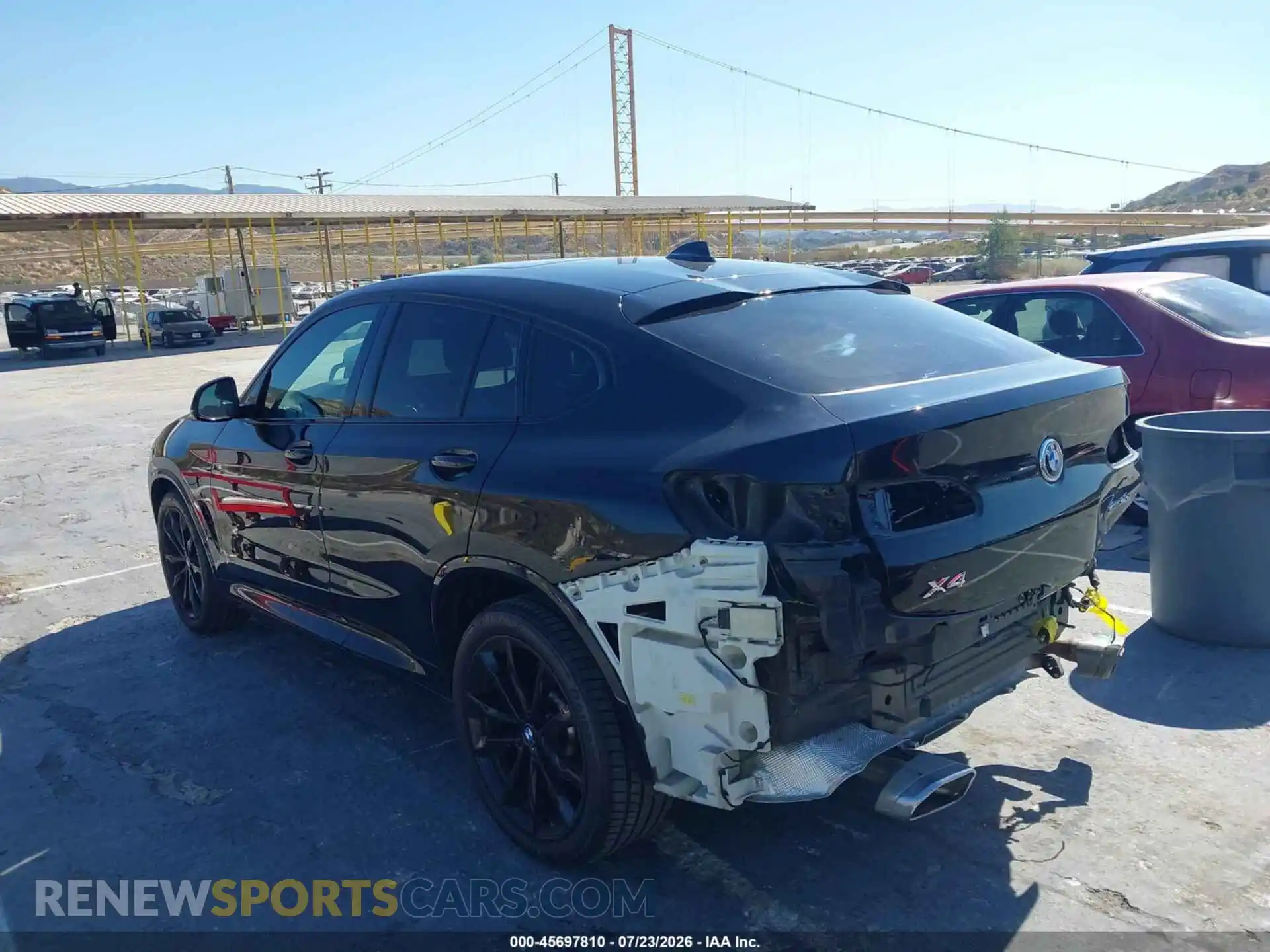 3 fotografías del automóvil dañado 5UX33DT03P9N53513 BMW X4 2023