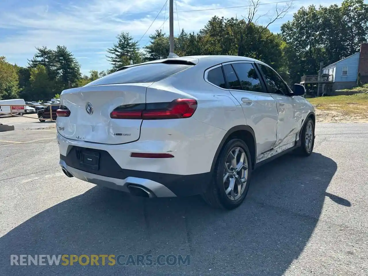3 fotografías del automóvil dañado 5UX33DT04P9T06288 BMW X4 2023