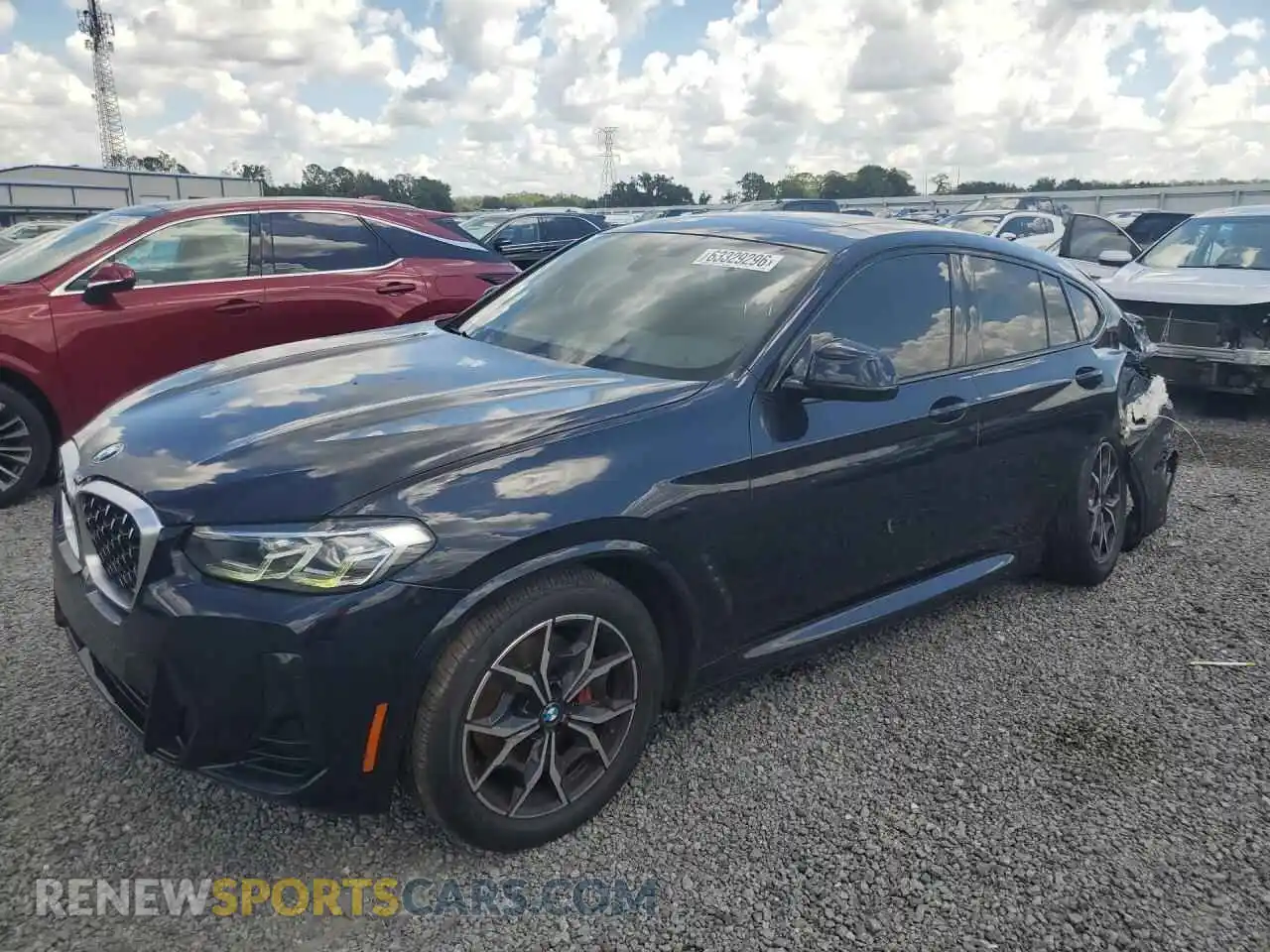 1 fotografías del automóvil dañado 5UX33DT05P9N51925 BMW X4 2023