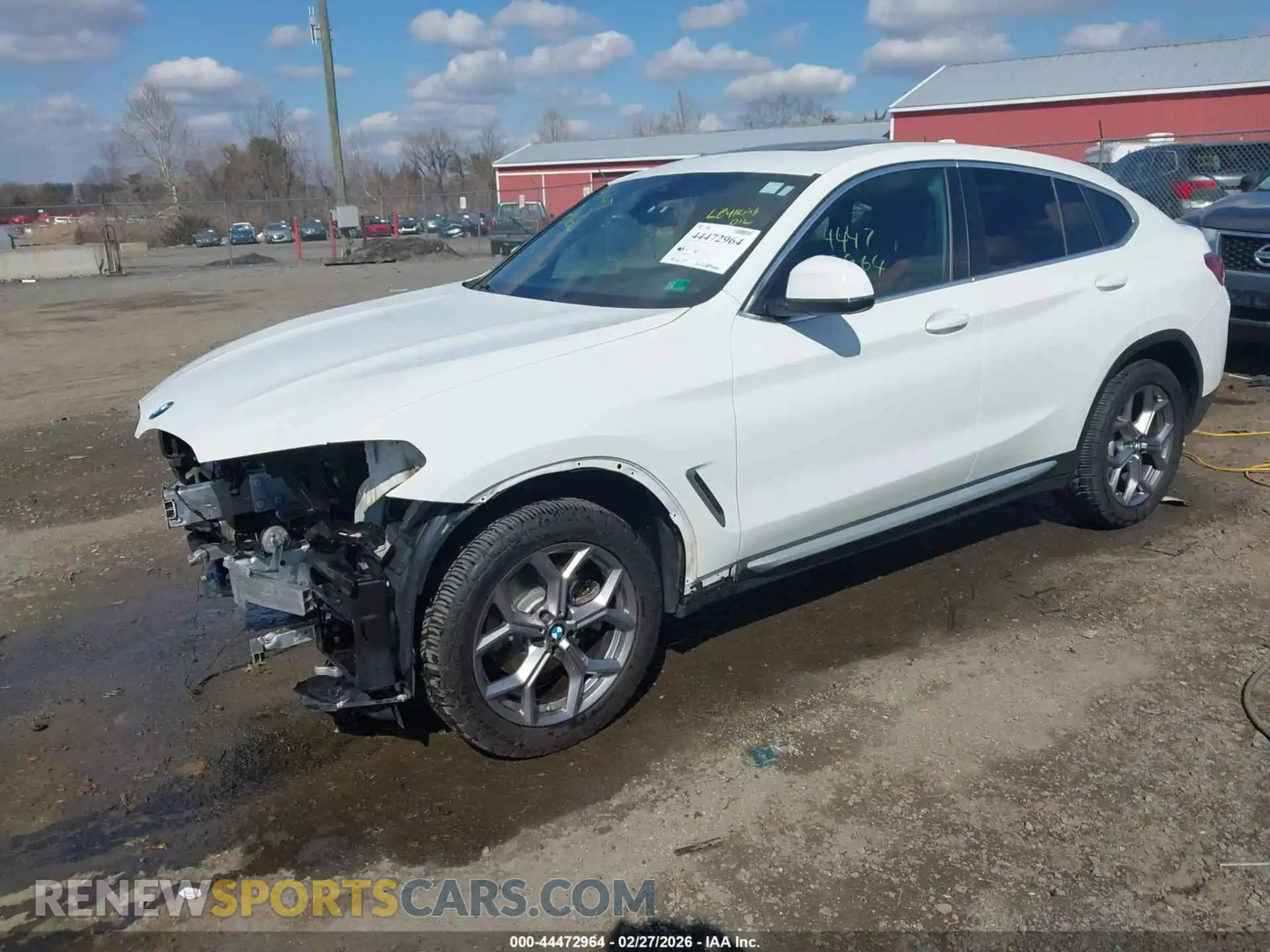 2 Photograph of a damaged car 5UX33DT05P9N54999 BMW X4 2023