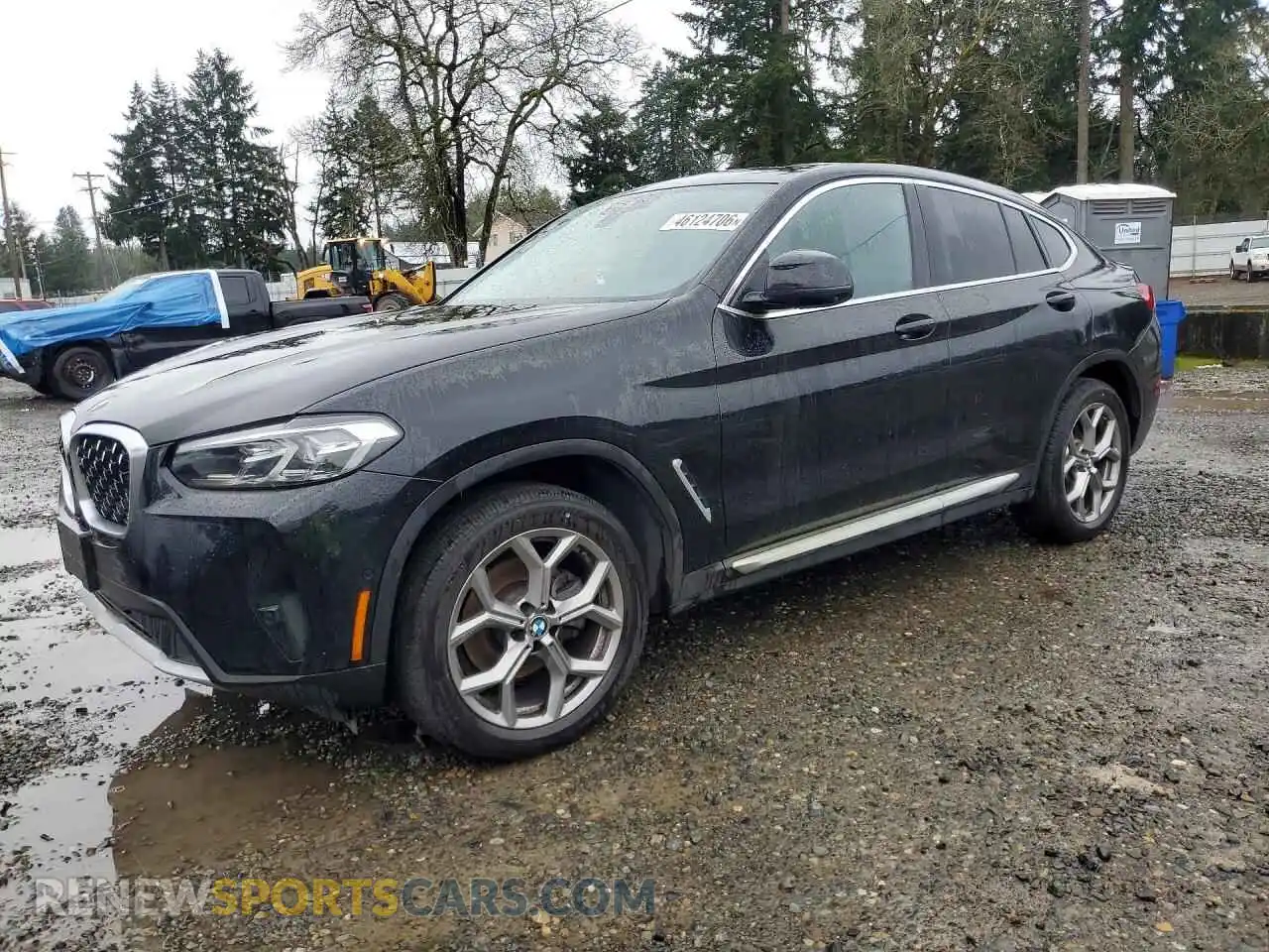 1 fotografías del automóvil dañado 5UX33DT06P9N63422 BMW X4 2023