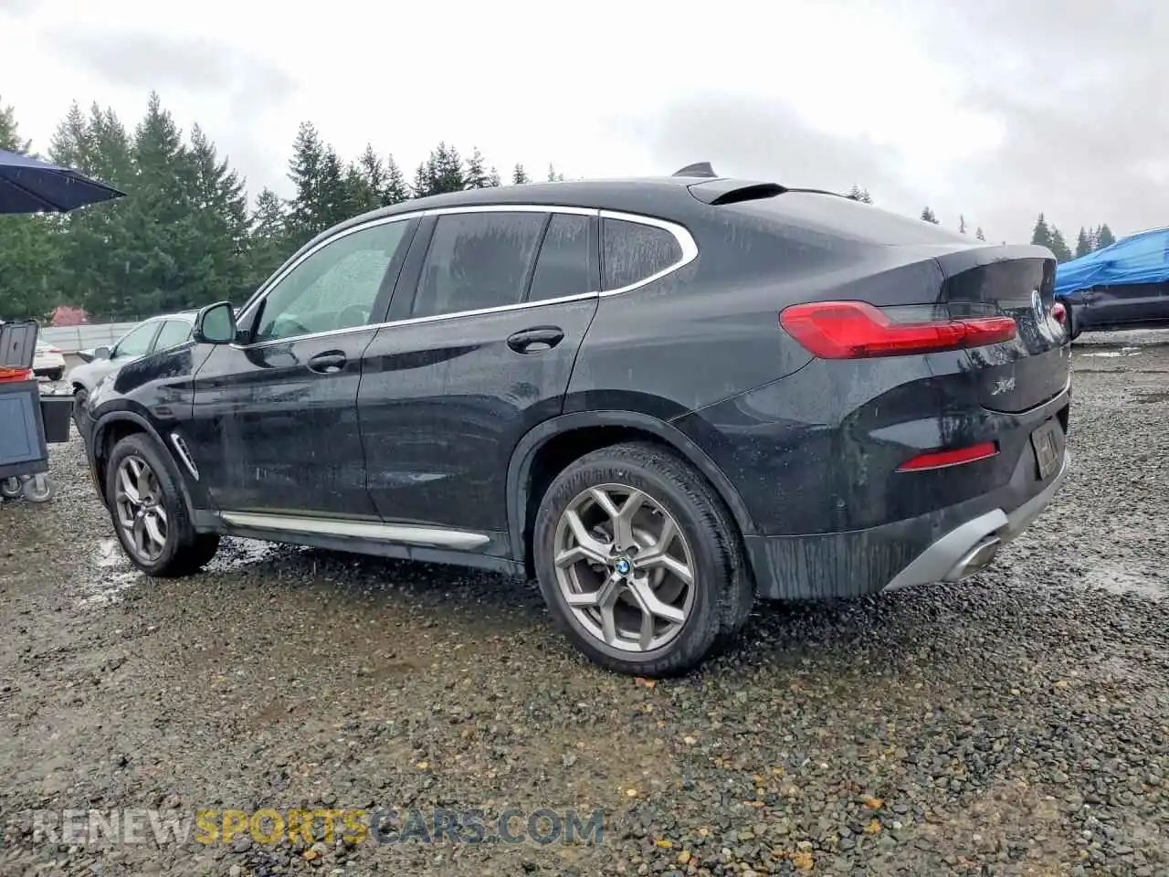 2 fotografías del automóvil dañado 5UX33DT06P9N63422 BMW X4 2023
