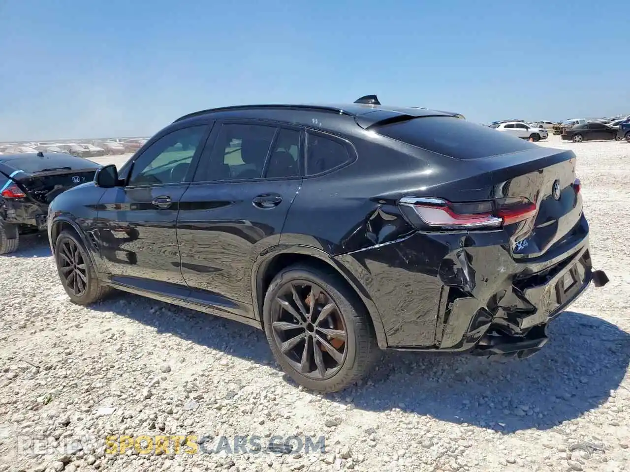 2 Photograph of a damaged car 5UX33DT0XP9T13357 BMW X4 2023