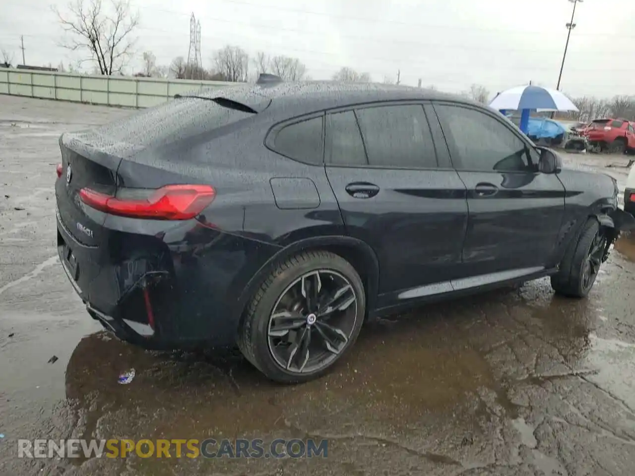 3 Фотография поврежденного автомобиля 5UX43DT00P9N89647 BMW X4 2023