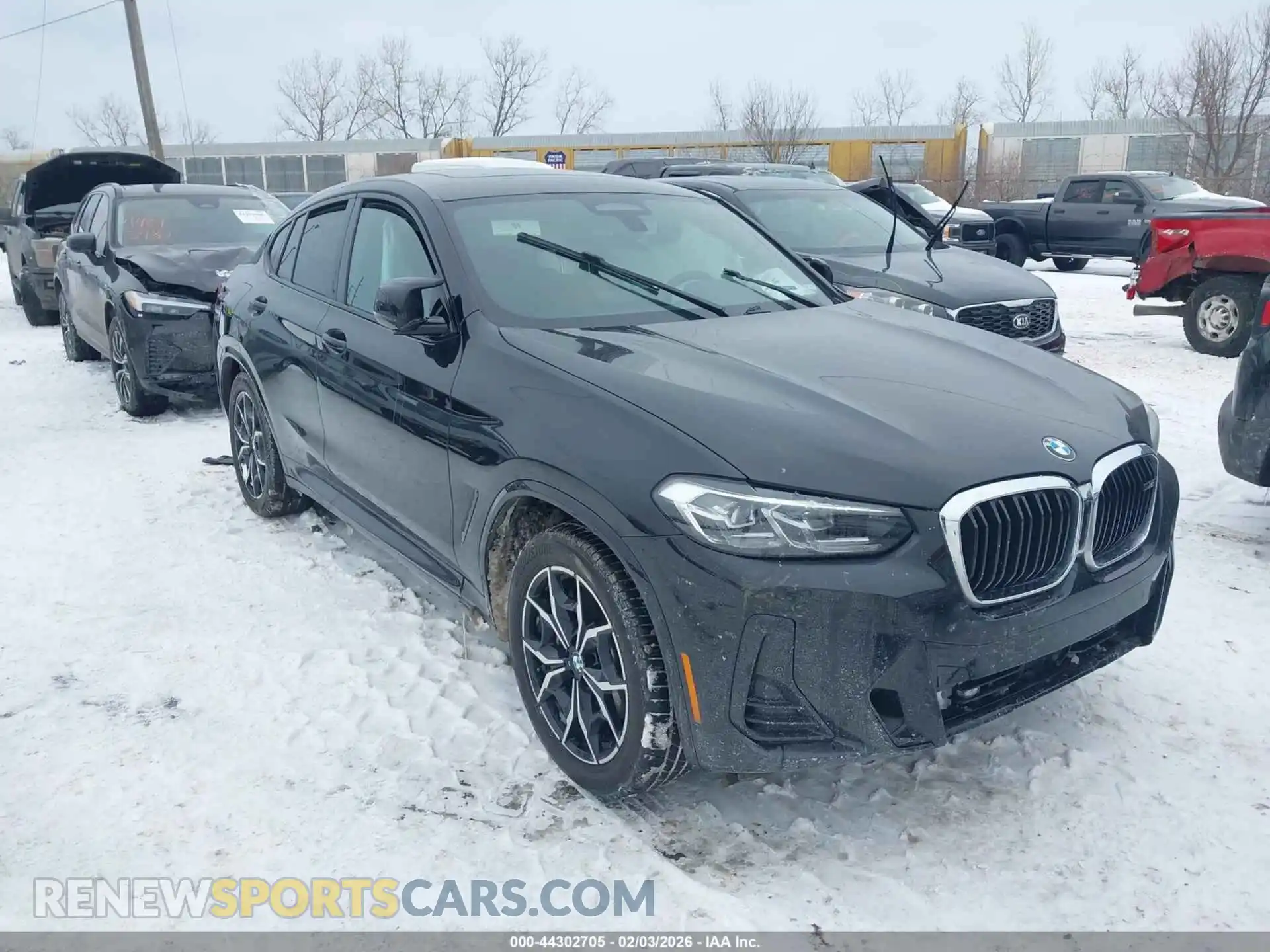 1 Фотография поврежденного автомобиля 5UX43DT00P9P47145 BMW X4 2023
