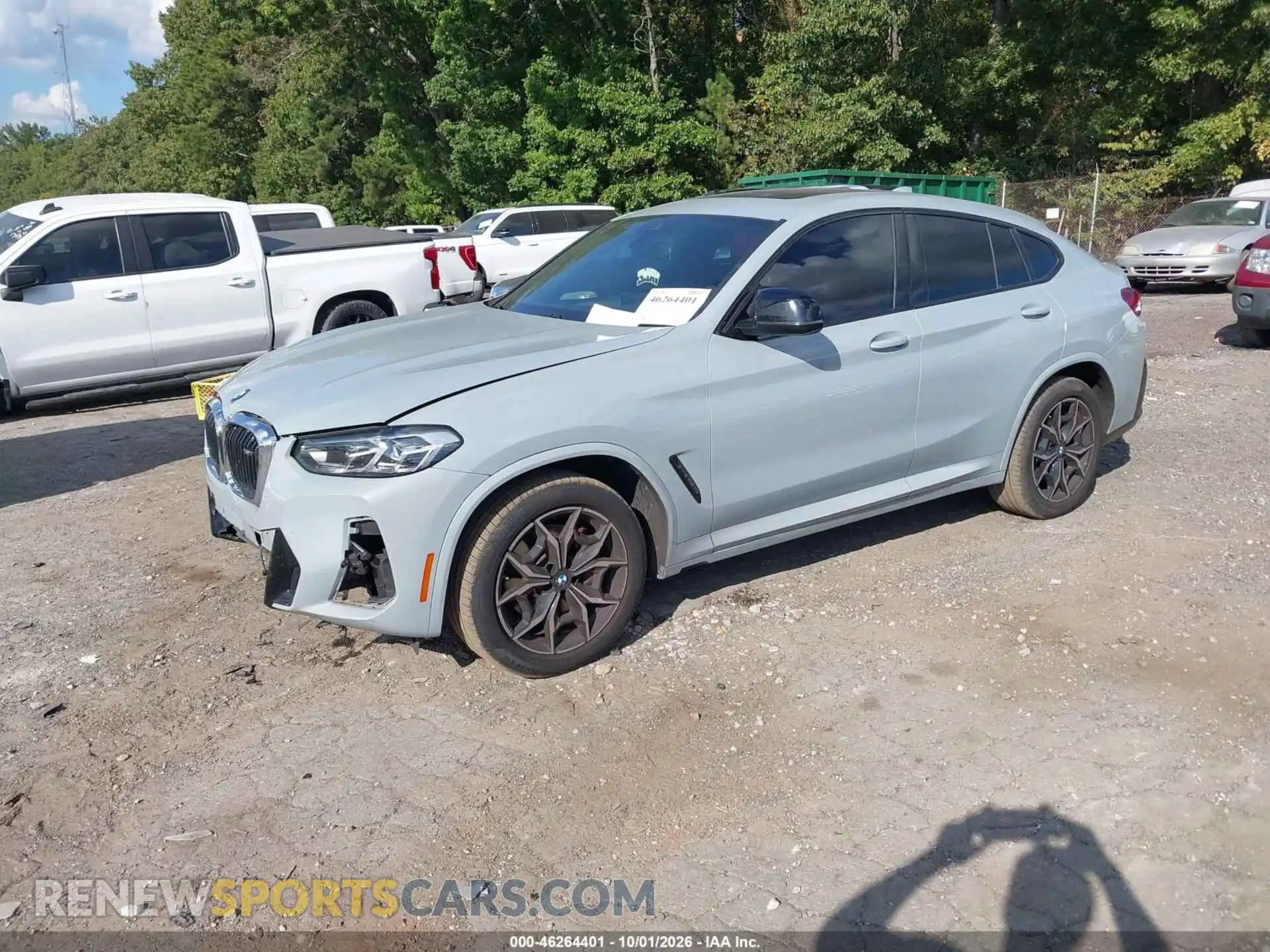 2 Фотография поврежденного автомобиля 5UX43DT02P9P32310 BMW X4 2023