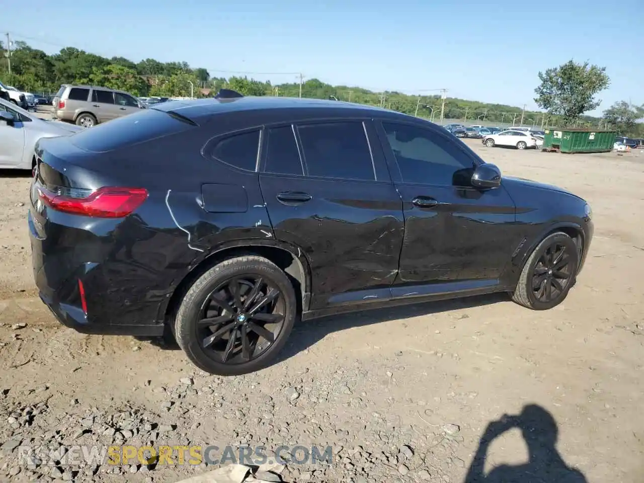 3 Фотография поврежденного автомобиля 5UX43DT04P9R95821 BMW X4 2023