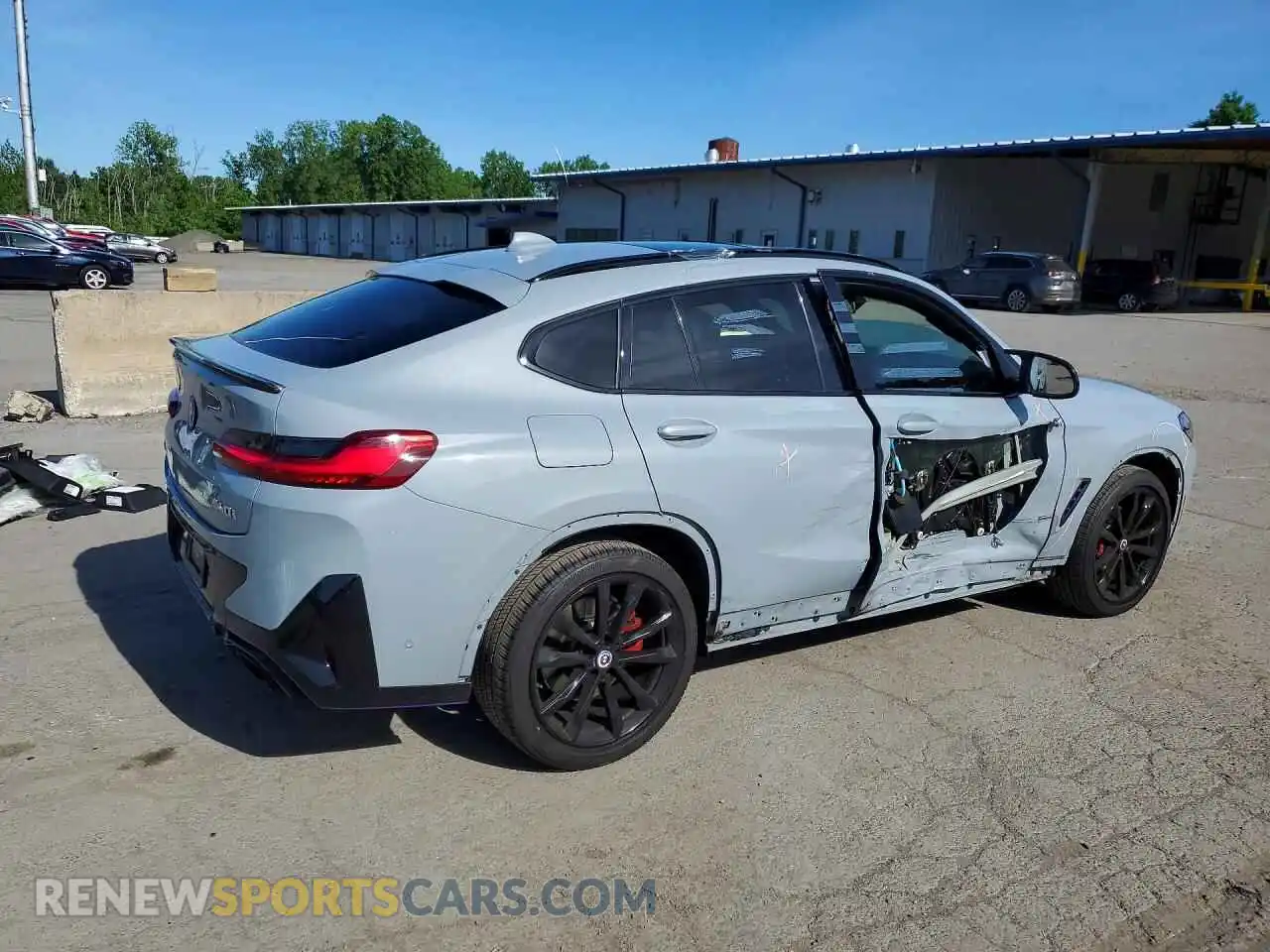 3 fotografías del automóvil dañado 5UX43DT06P9N67068 BMW X4 2023