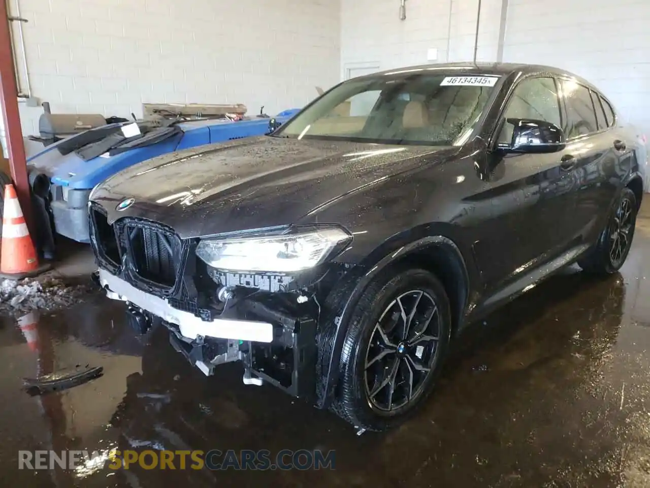 1 Фотография поврежденного автомобиля 5UX43DT09P9R44007 BMW X4 2023