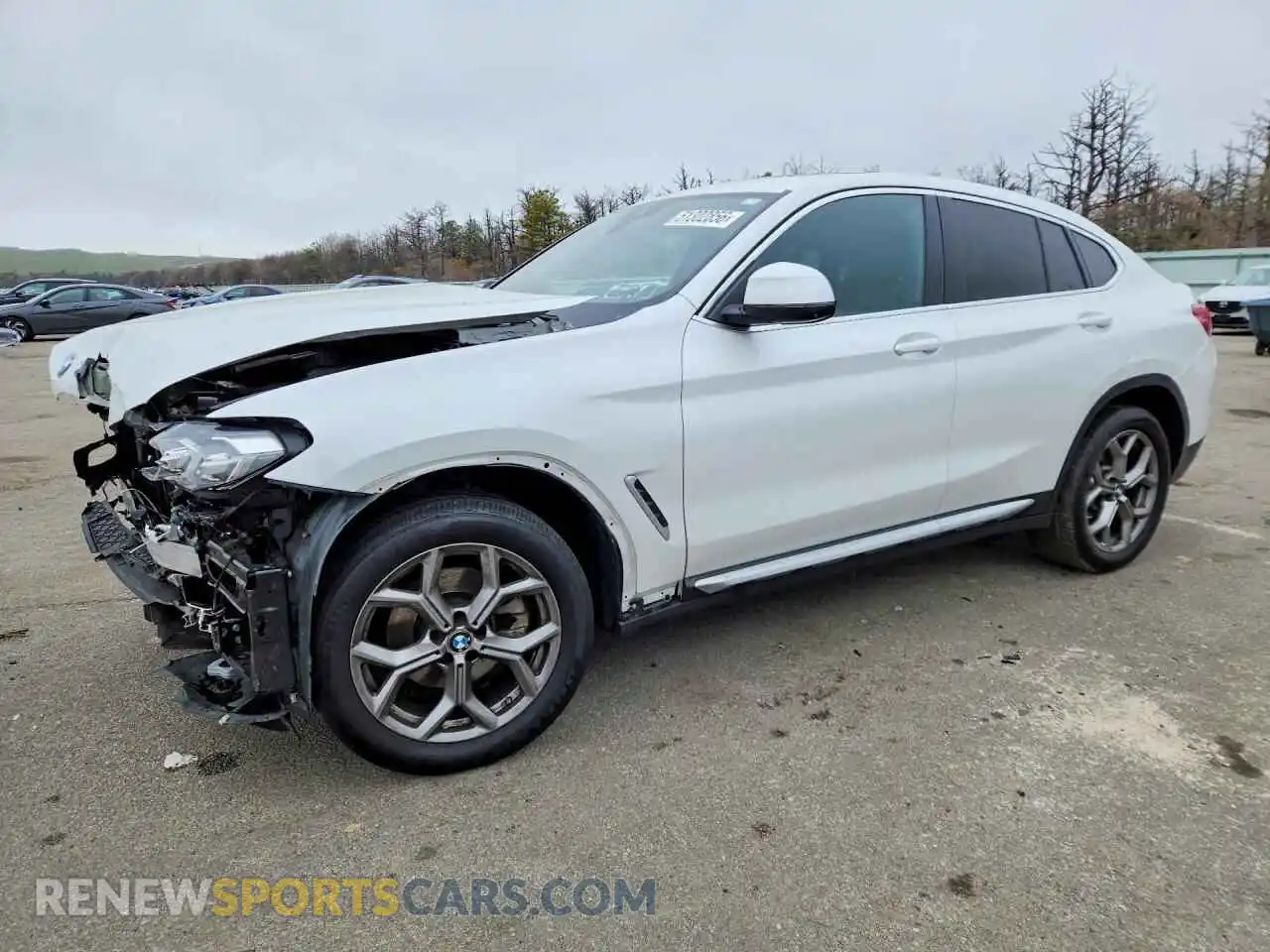 1 Photograph of a damaged car 5UX33DT01R9W70929 BMW X4 2024