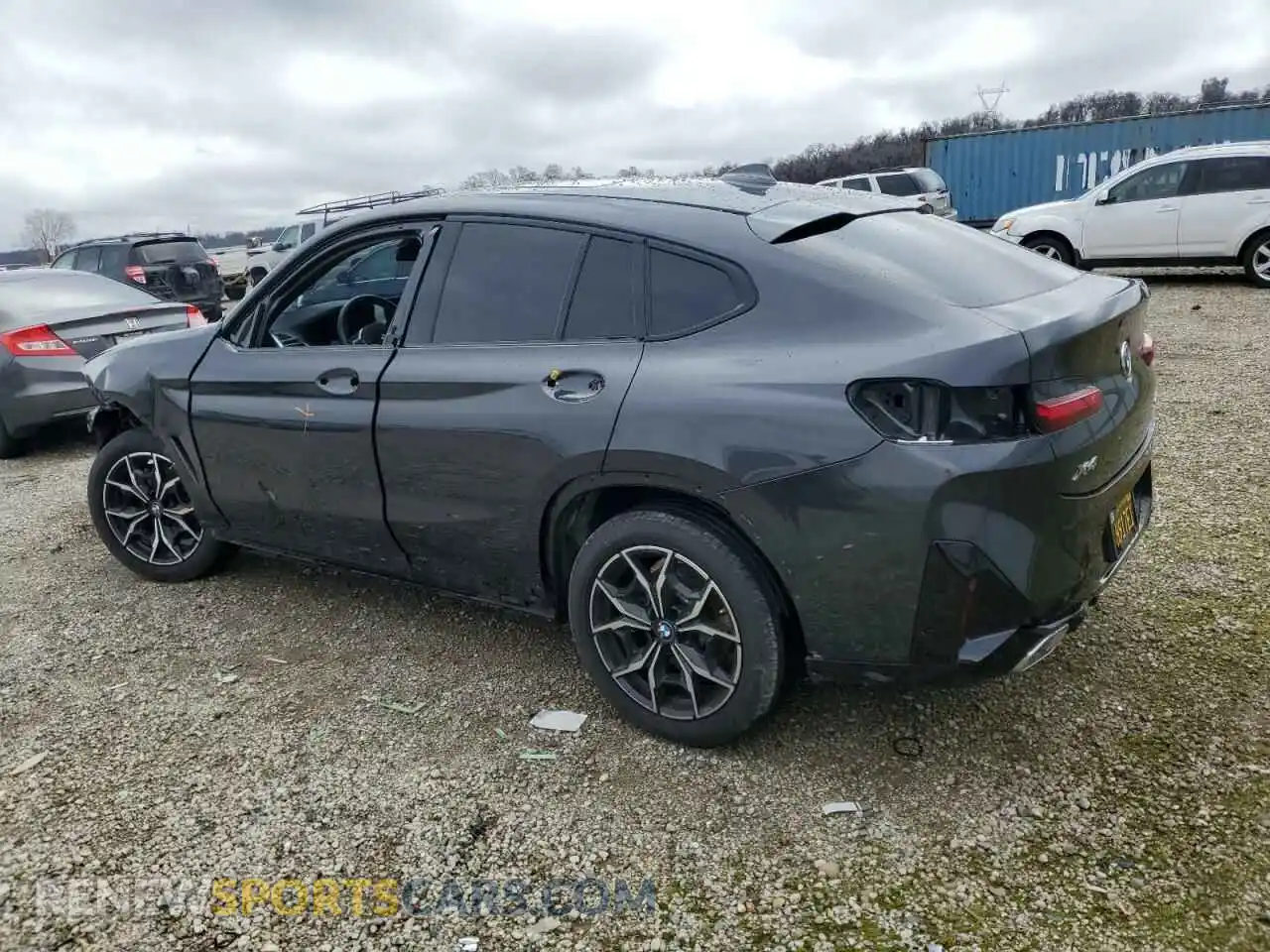 2 Photograph of a damaged car 5UX33DT05R9U03535 BMW X4 2024