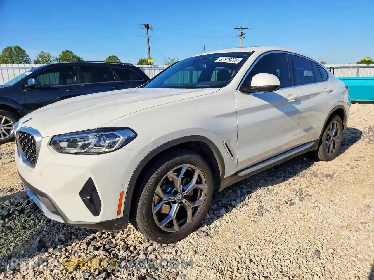 1 Photograph of a damaged car 5UX33DT09R9T74413 BMW X4 2024