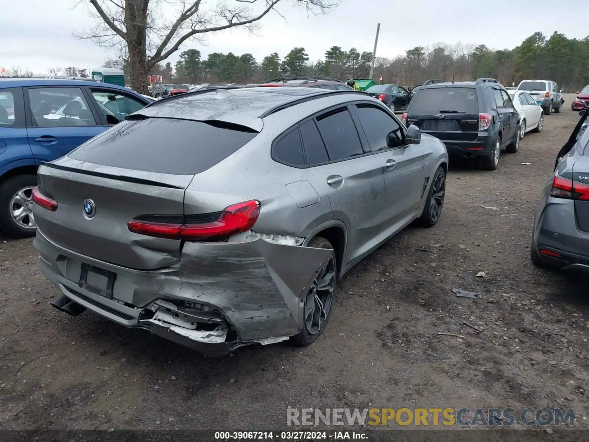 4 Фотография поврежденного автомобиля 5YMUJ0C0XL9B90751 BMW X4 M 2020