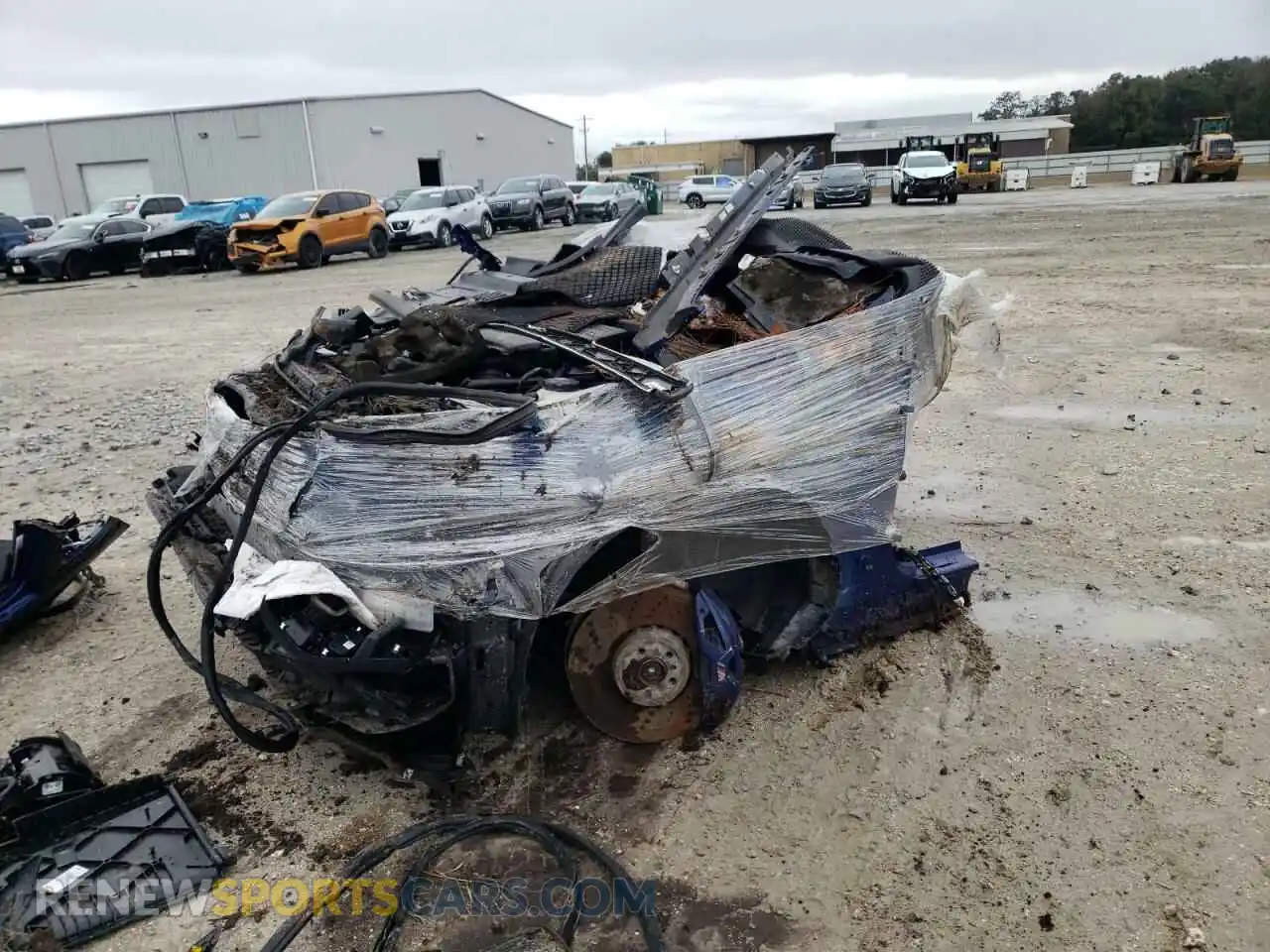 1 Photograph of a damaged car 5YM23EC01N9J41341 BMW X4 M 2022