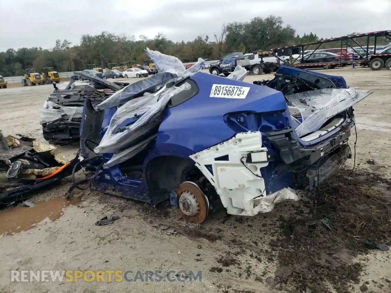 2 Photograph of a damaged car 5YM23EC01N9J41341 BMW X4 M 2022