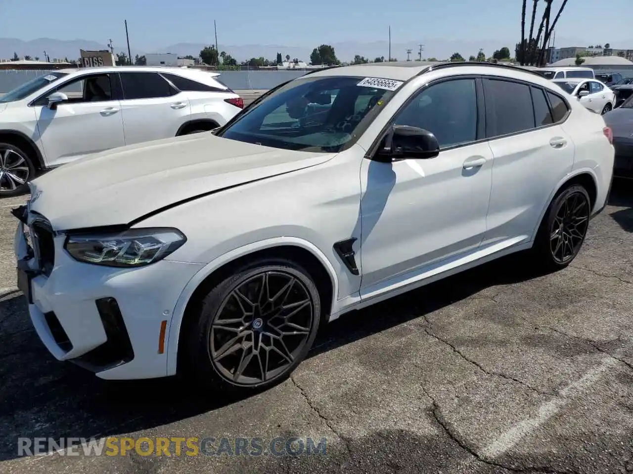 1 Photograph of a damaged car 5YM23EC09P9P05546 BMW X4 M 2023