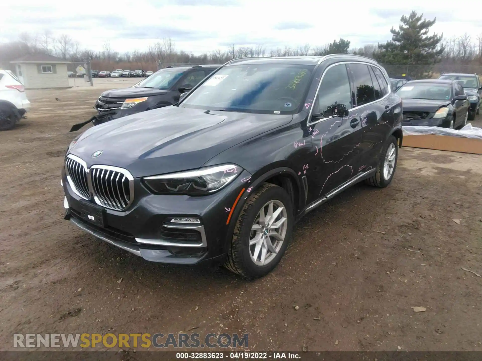 2 Photograph of a damaged car 5UXCR6C50KLL21064 BMW X5 2019