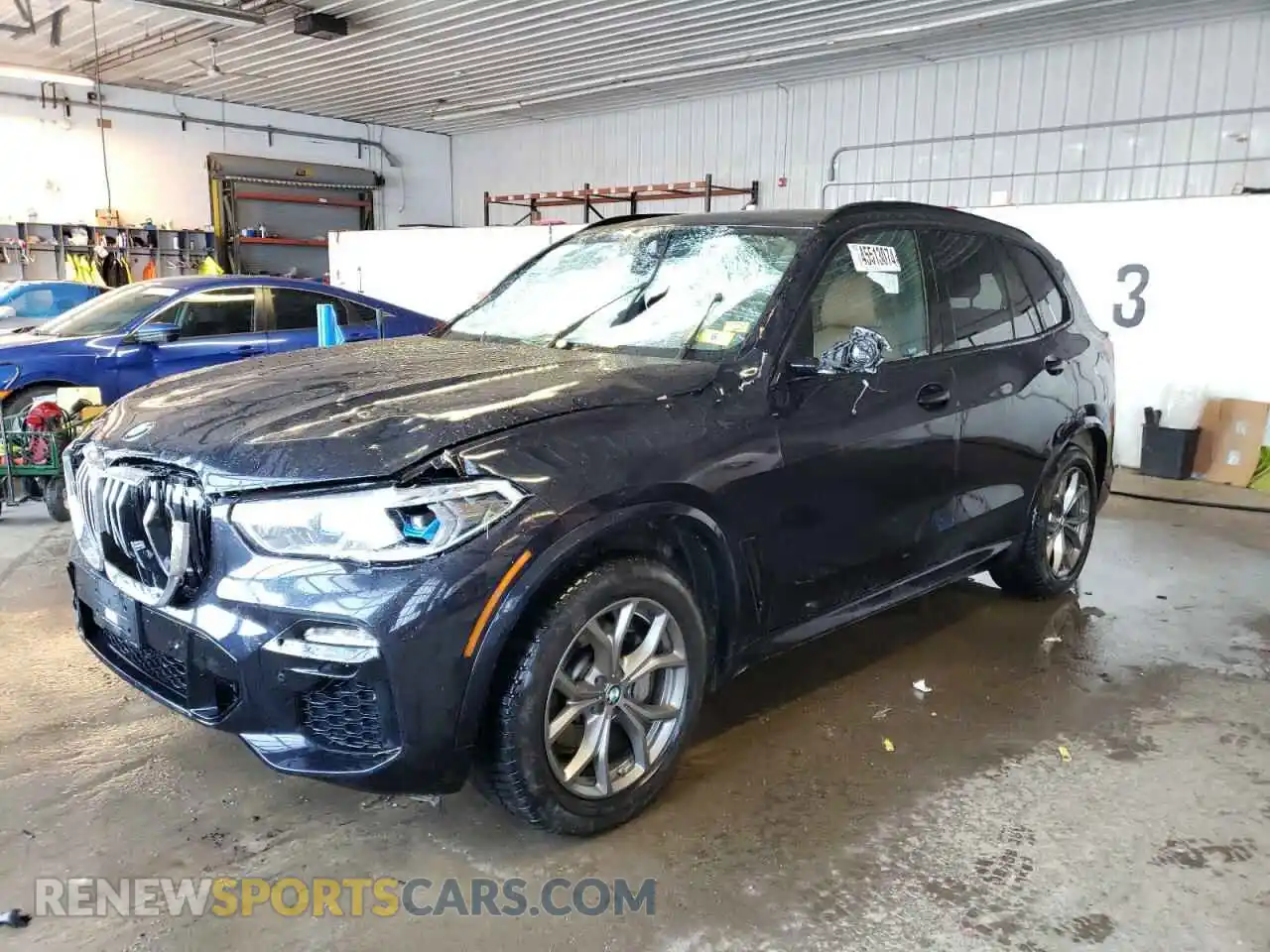1 Photograph of a damaged car 5UXCR6C50KLL53772 BMW X5 2019