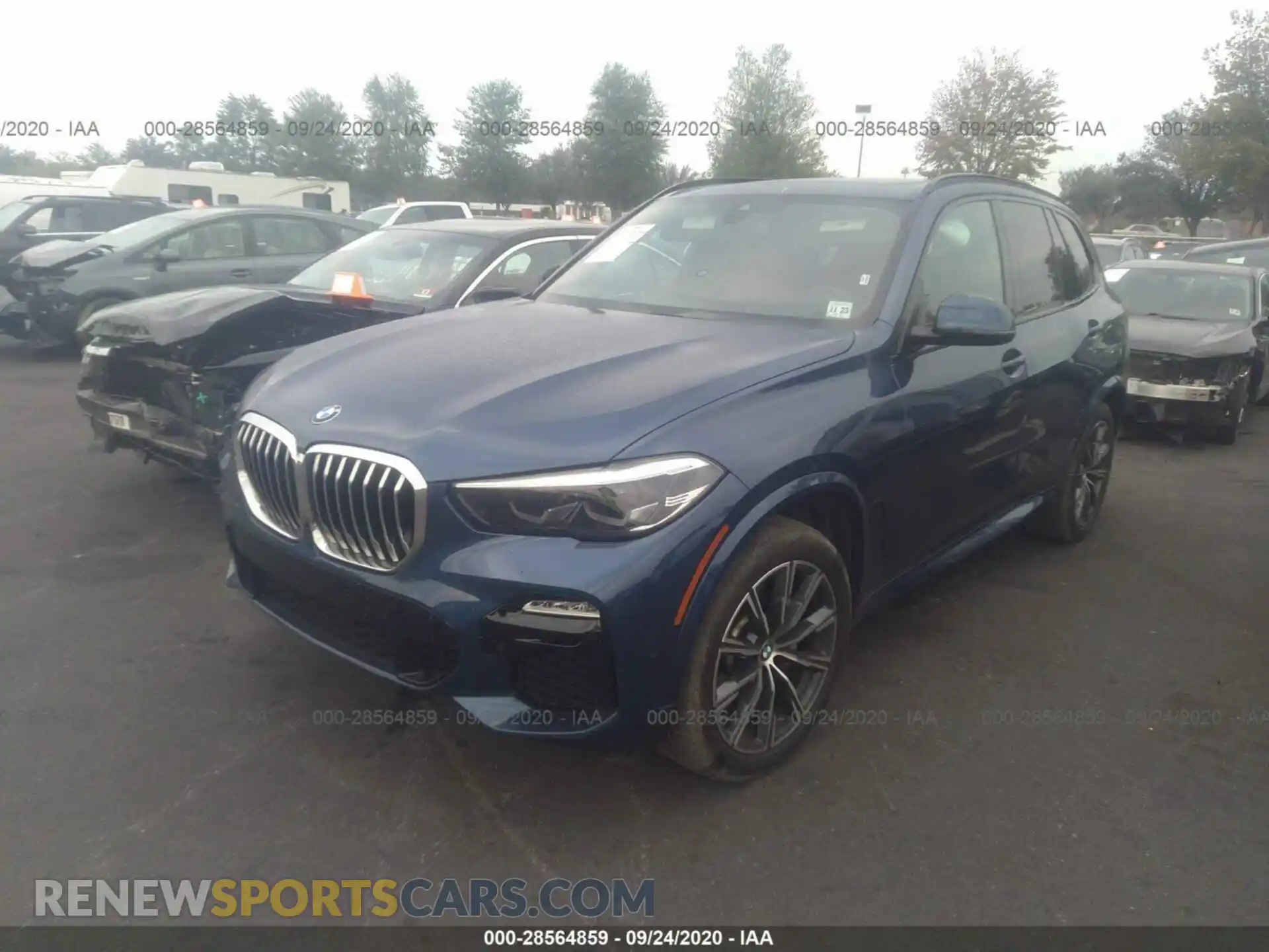 2 Photograph of a damaged car 5UXCR6C51KLK81741 BMW X5 2019