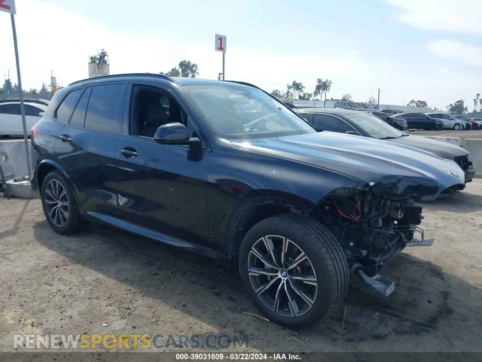 1 Photograph of a damaged car 5UXCR6C51KLL26712 BMW X5 2019
